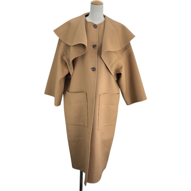 ロエベ LOEWE 3WAY カシミヤ混ロングコート S359336XCL ベージュ