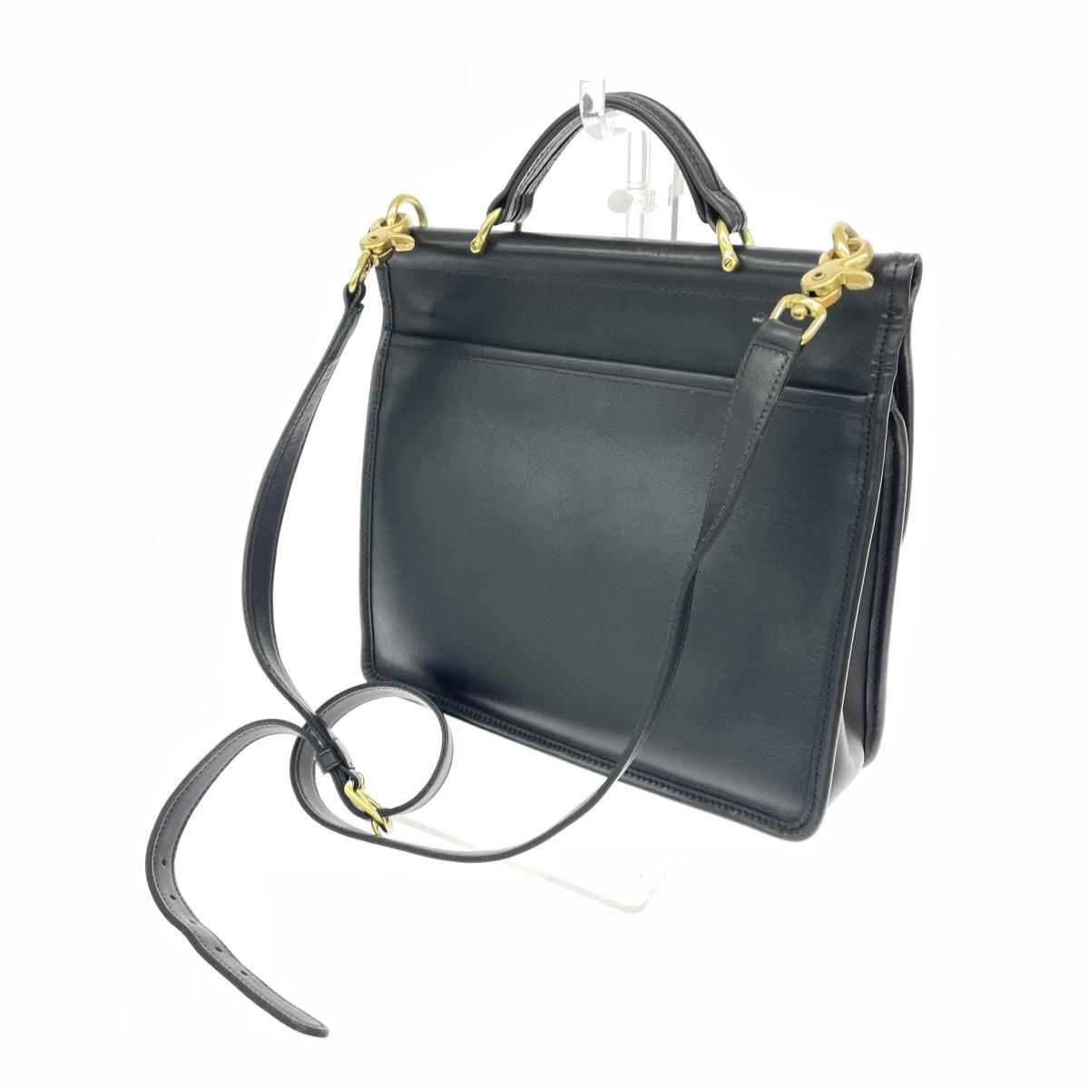 COACH コーチ 2WAYバッグ ウィリス/オールド/ヴィンテージ品 ブラック 