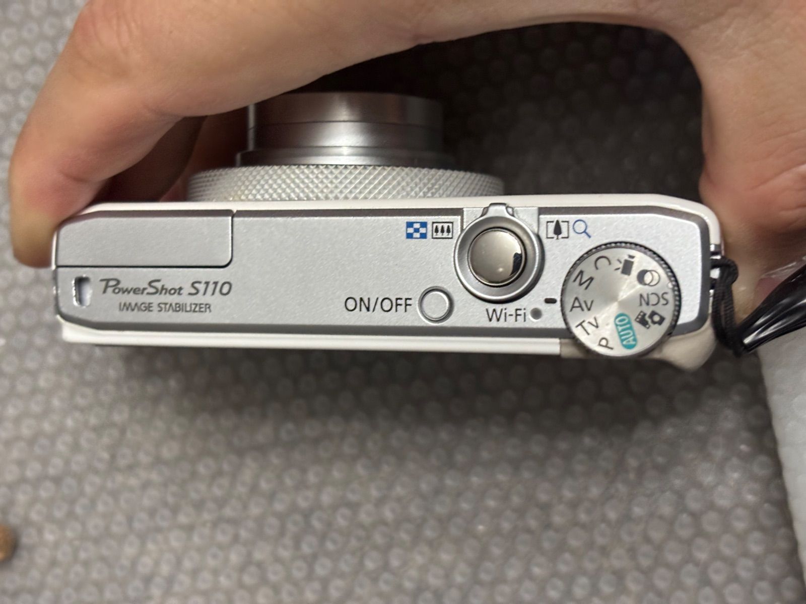 Canon S110 ホワイト コンパクトデジタルカメラ 26012916 - メルカリ