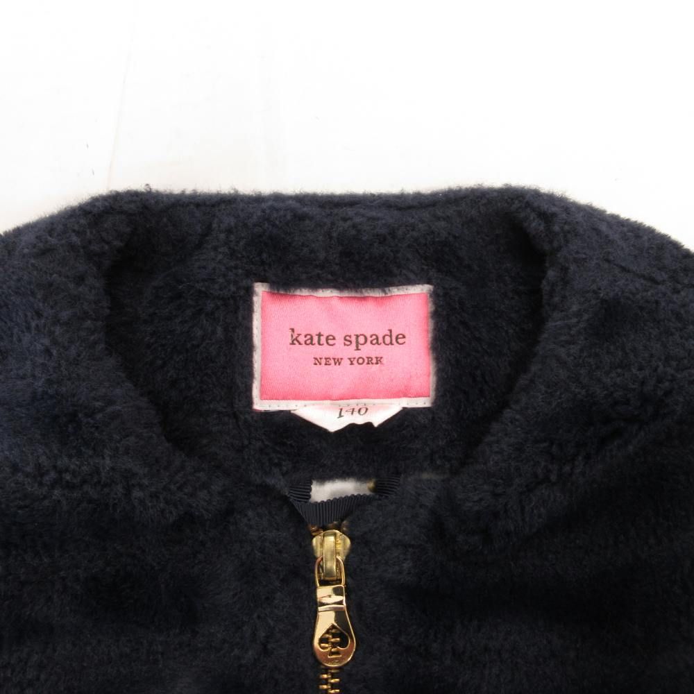 ケイトスペード KATE SPADE ノーカラージャケット ブルゾン フェイク
