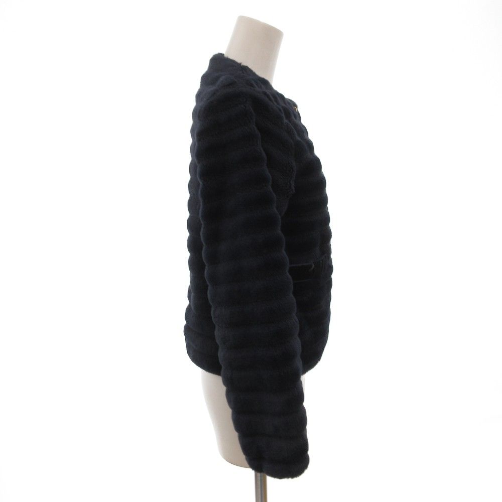 ケイトスペード KATE SPADE ノーカラージャケット ブルゾン フェイク