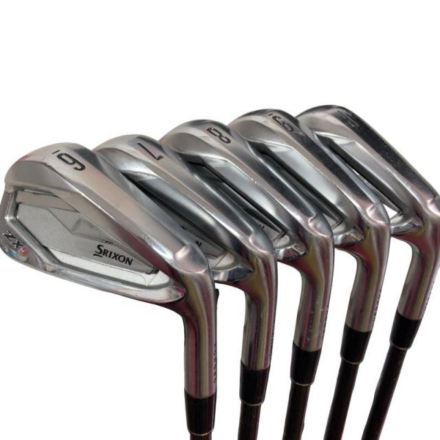 中古】 ダンロップ SRIXON ZX5 6S アイアンセット IR リシャフト