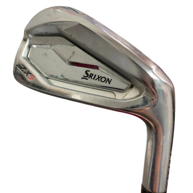 中古】 ダンロップ SRIXON ZX5 6S アイアンセット IR リシャフト