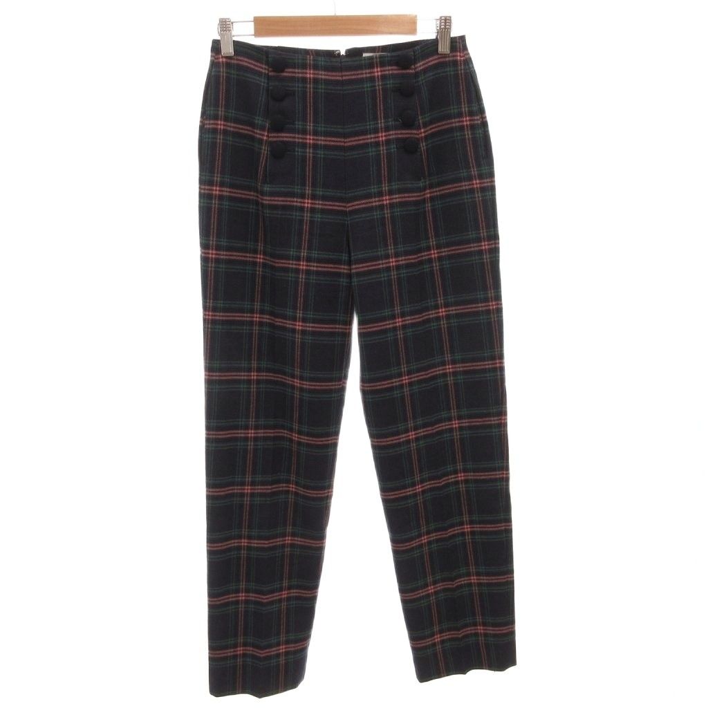 ボーダーズアットバルコニー テーパードパンツ ボーダーズアットバルコニー BORDERS at BALCONY PLAID PANTS パンツ