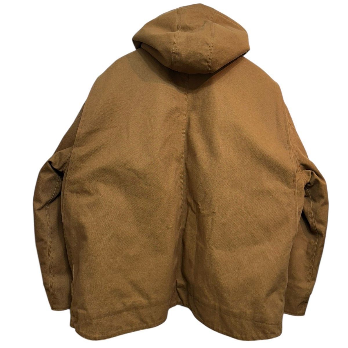 is-ness DUCK FOODED JACKET 裏ボアダックフーデッドジャケット 