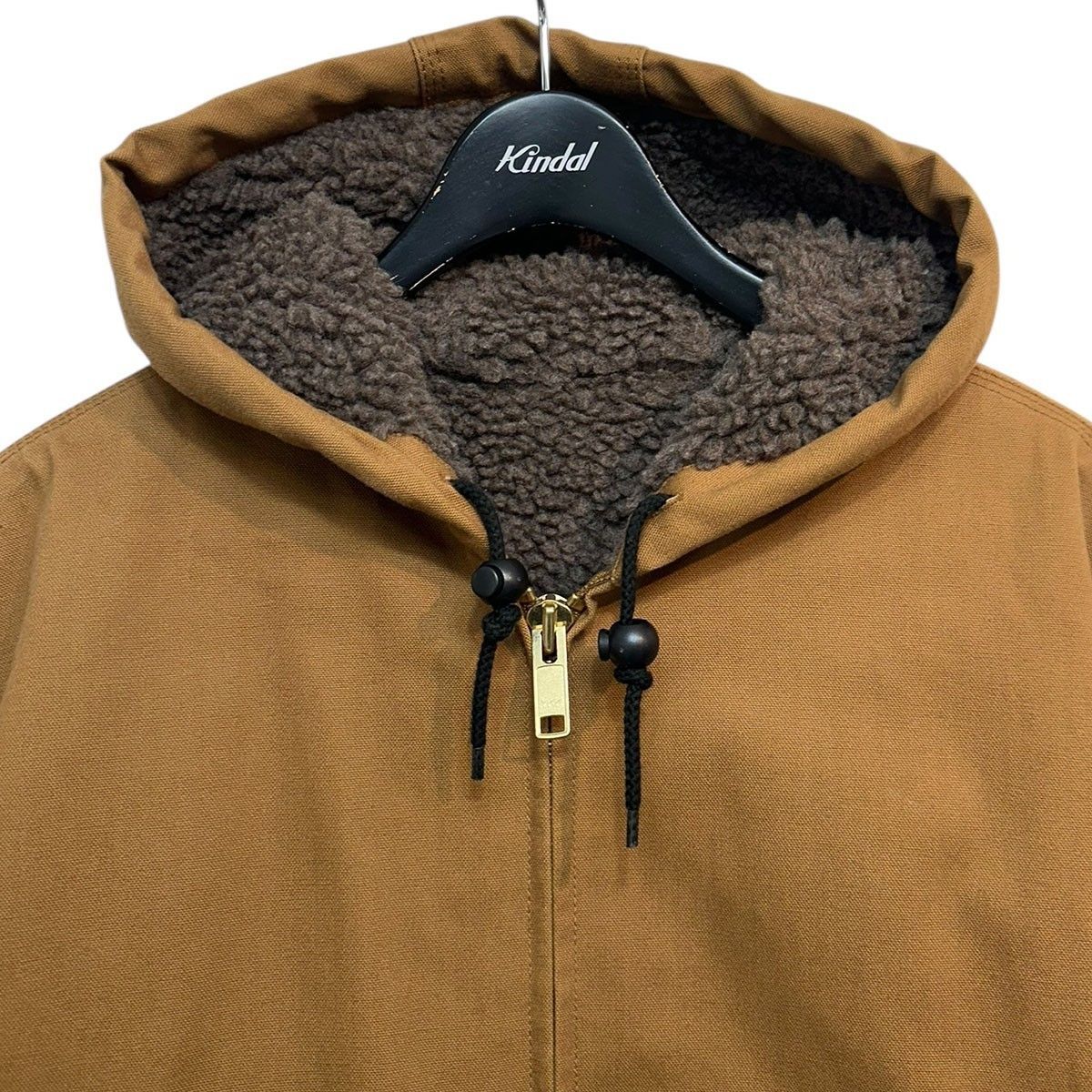 is-ness DUCK FOODED JACKET 裏ボアダックフーデッドジャケット 