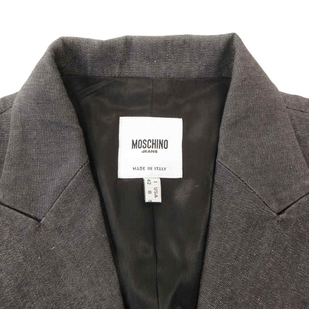 モスキーノジーンズ MOSCHINO JEANS テーラードジャケット デニム