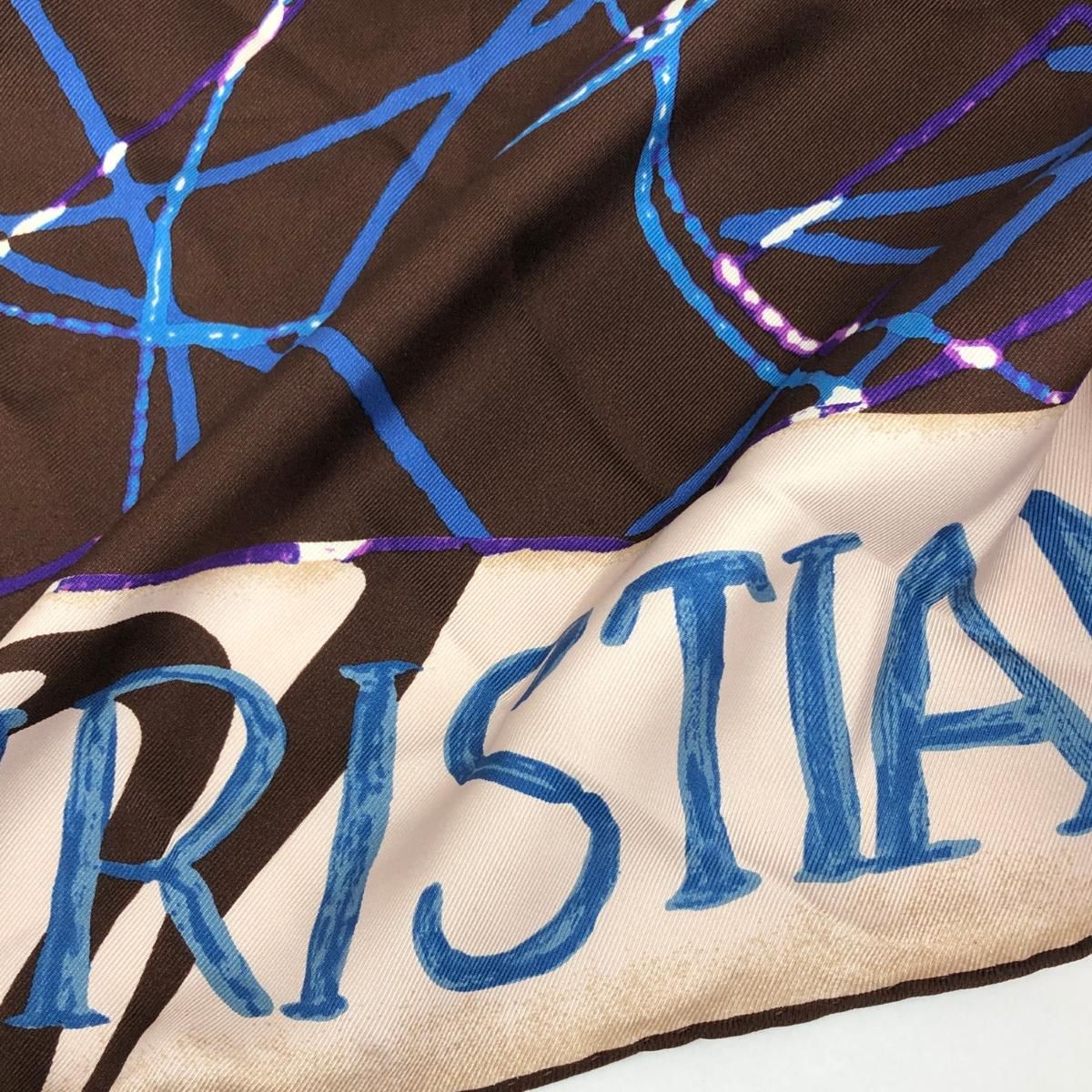 Christian Lacroix クリスチャンラクロワ スカーフ シルク100