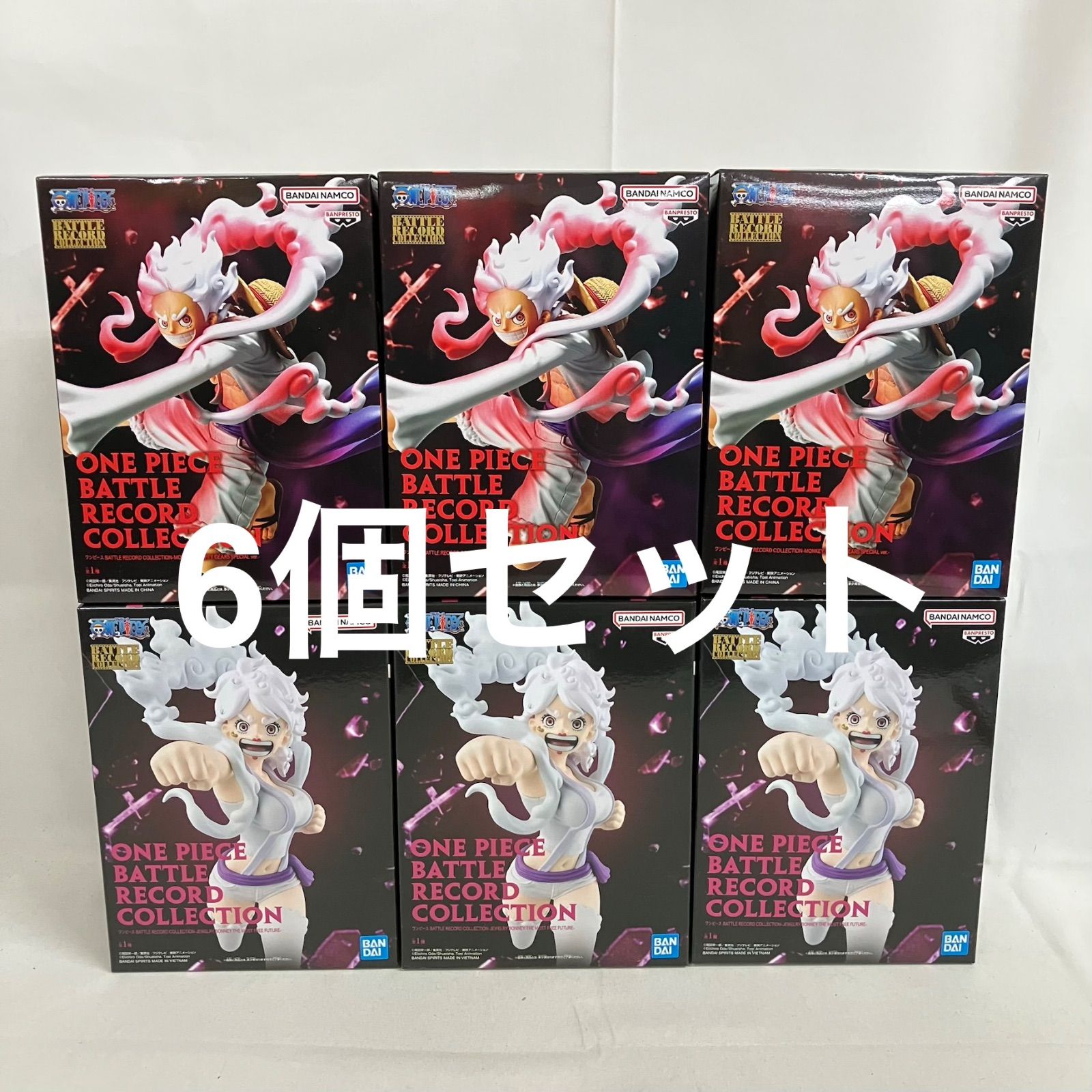 BATTLE RECORD COLLECTION ルフィボ ニー36体セット 未開封 ワンピース BATTLE RECORD COLLECTION ルフィ ボニー