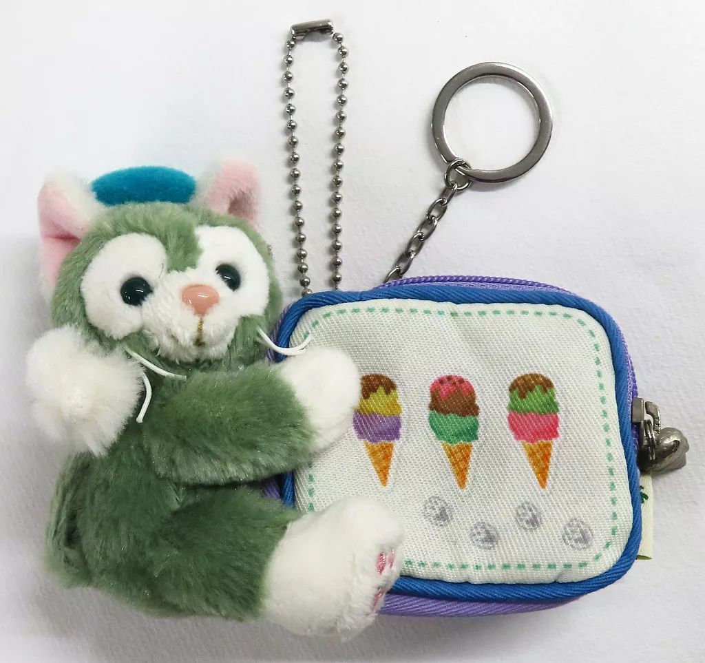 中古】ぬいぐるみマスコット ジェラトーニ(アイスクリーム) ぬいぐるみ