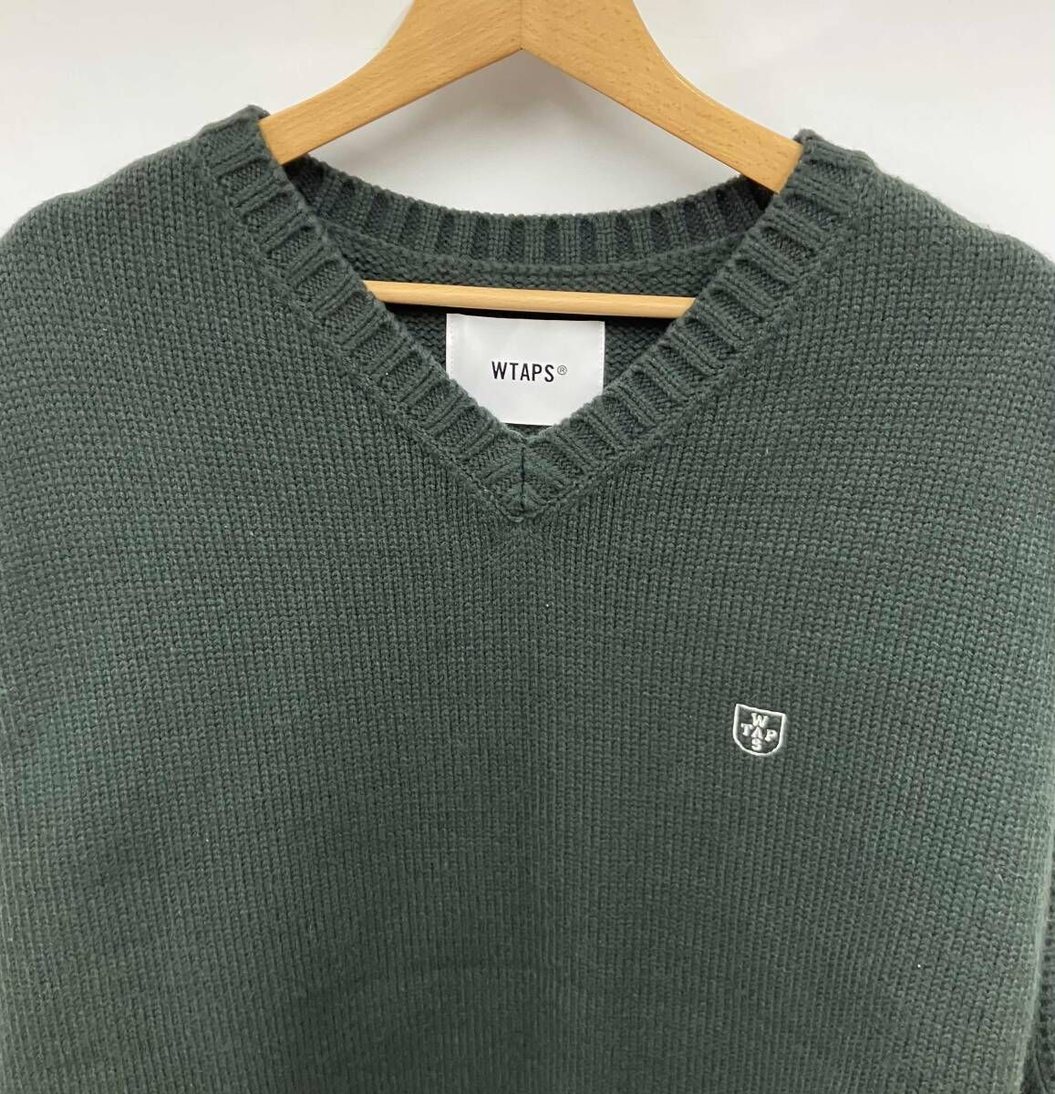 WTAPSダブルタップス／222MA-T-KNM01／DITCH VEST ACRYLIC.CRST