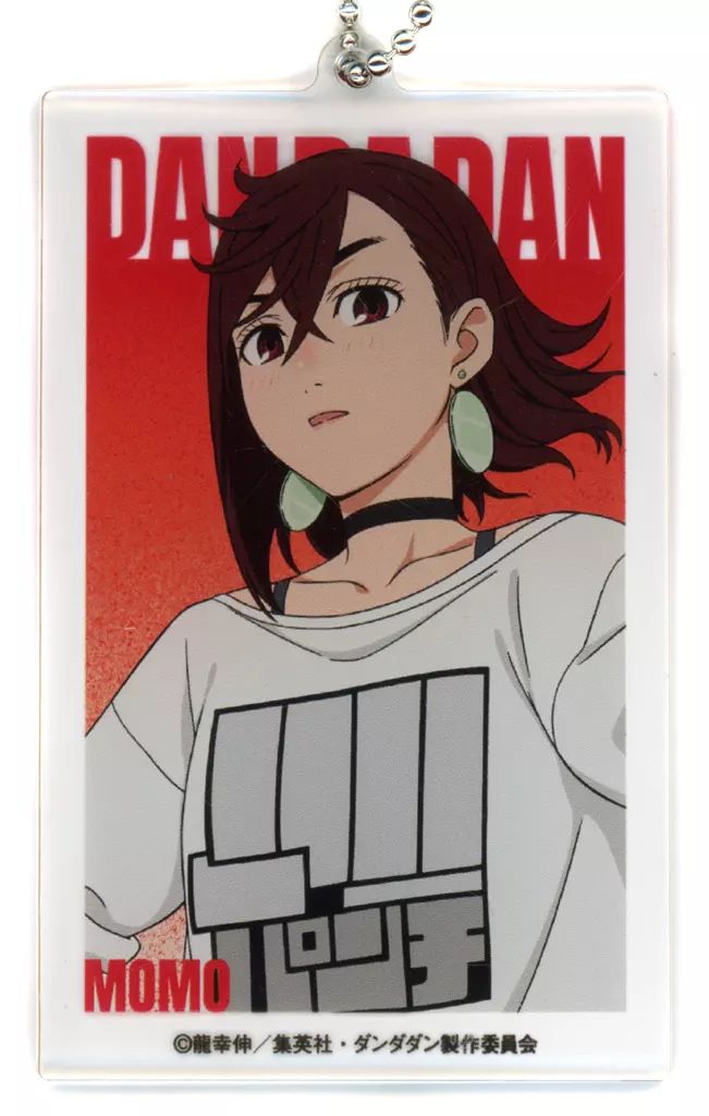 中古】キーホルダー 綾瀬桃(モモ) アクリルビッグタグ 「ダンダダン