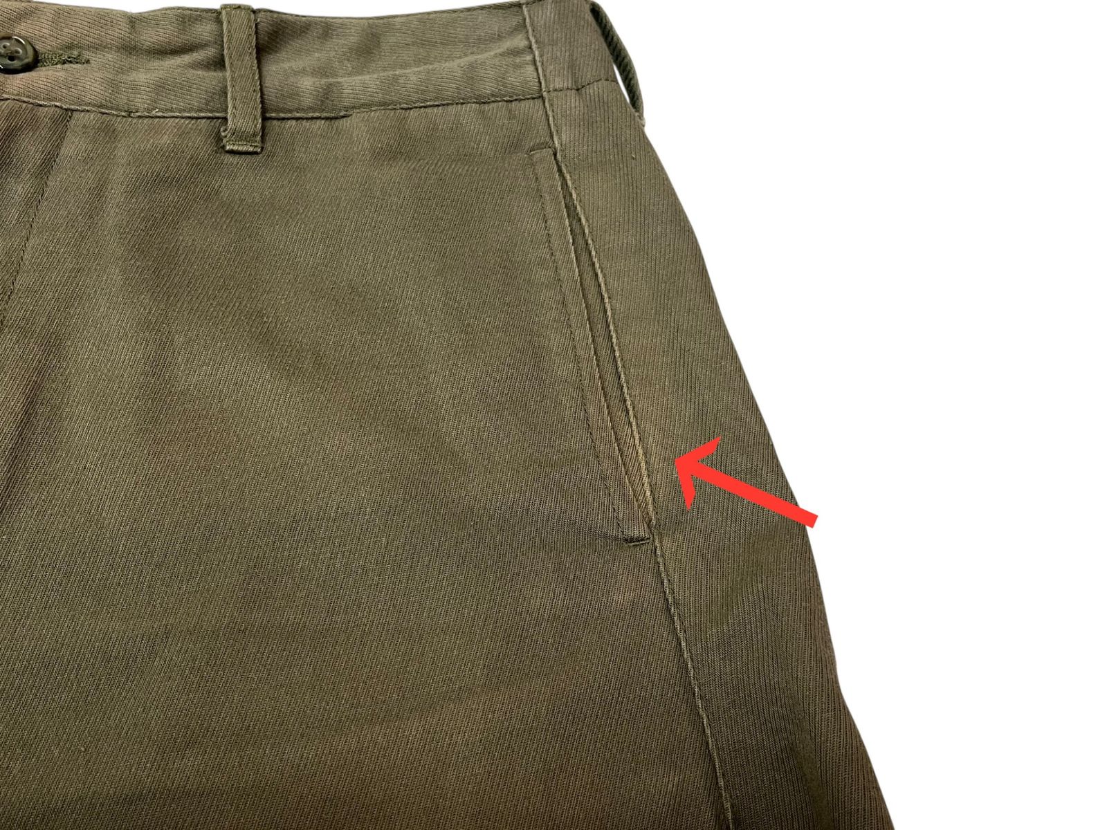 USA製 Engineered Garments シンチバックチノ チノパン USA製 Engineered Garments シンチバックチノ チノパン