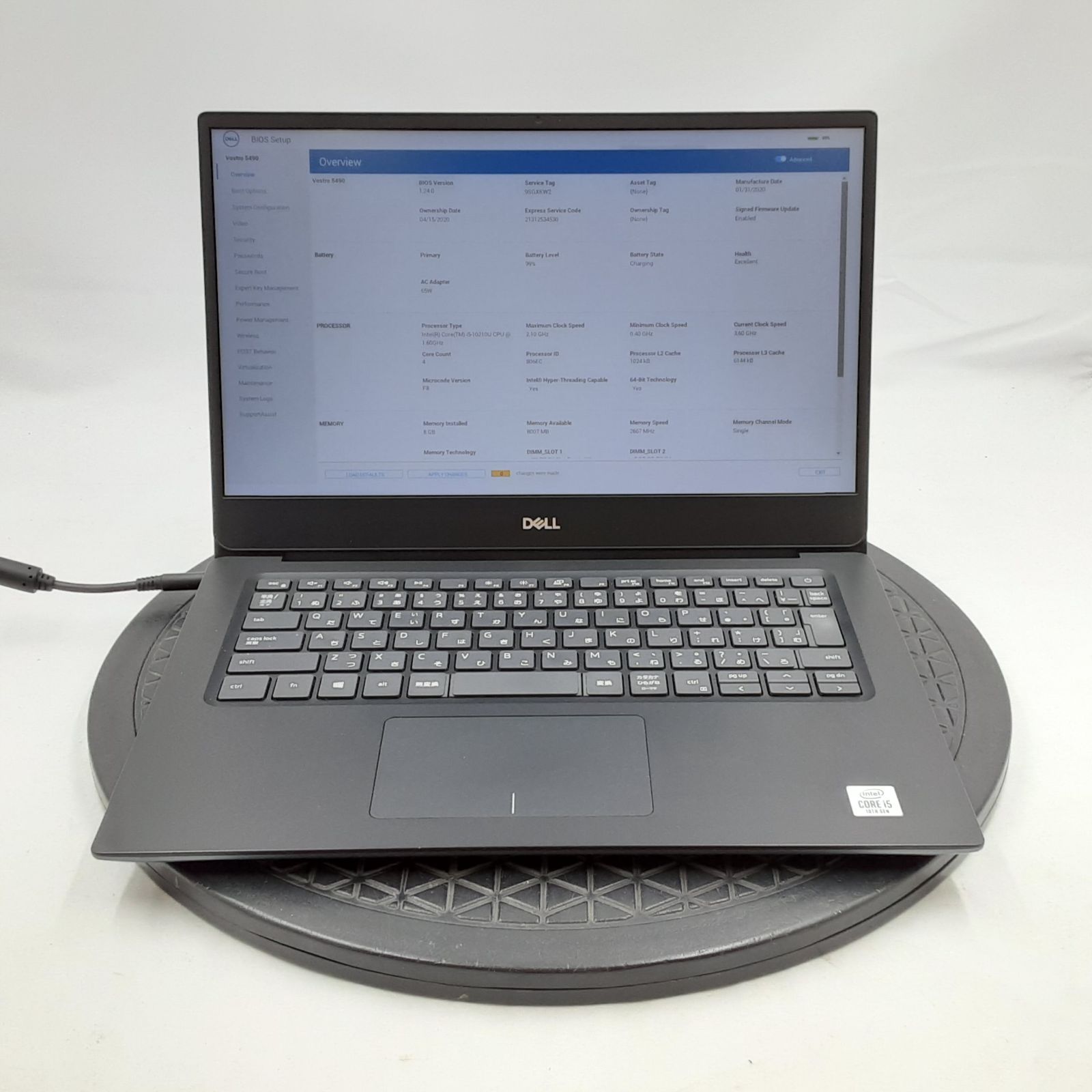 ☆ジャンク/キー不良あり☆Dell Vostro 5490 [Core i5 10210U 8GB SSD