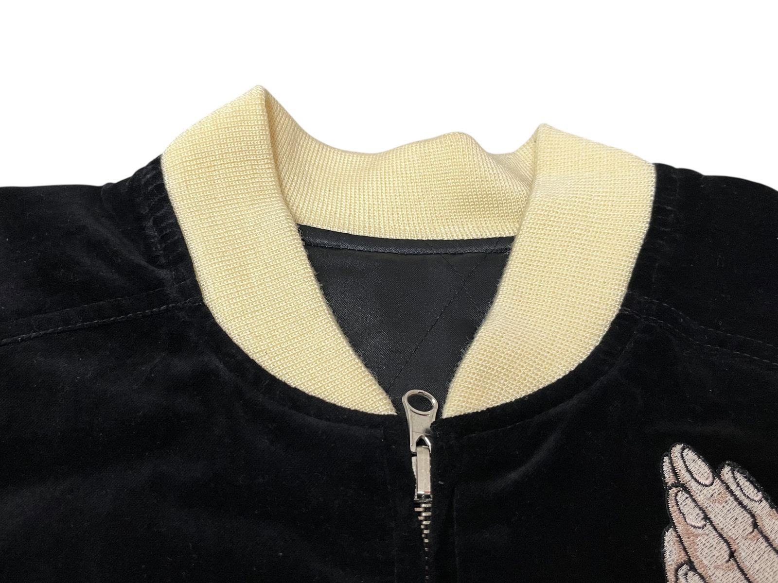 BLOOD MESSAGE(ブラッドメッセージ) スカジャン リバーシブル 刺繍 内