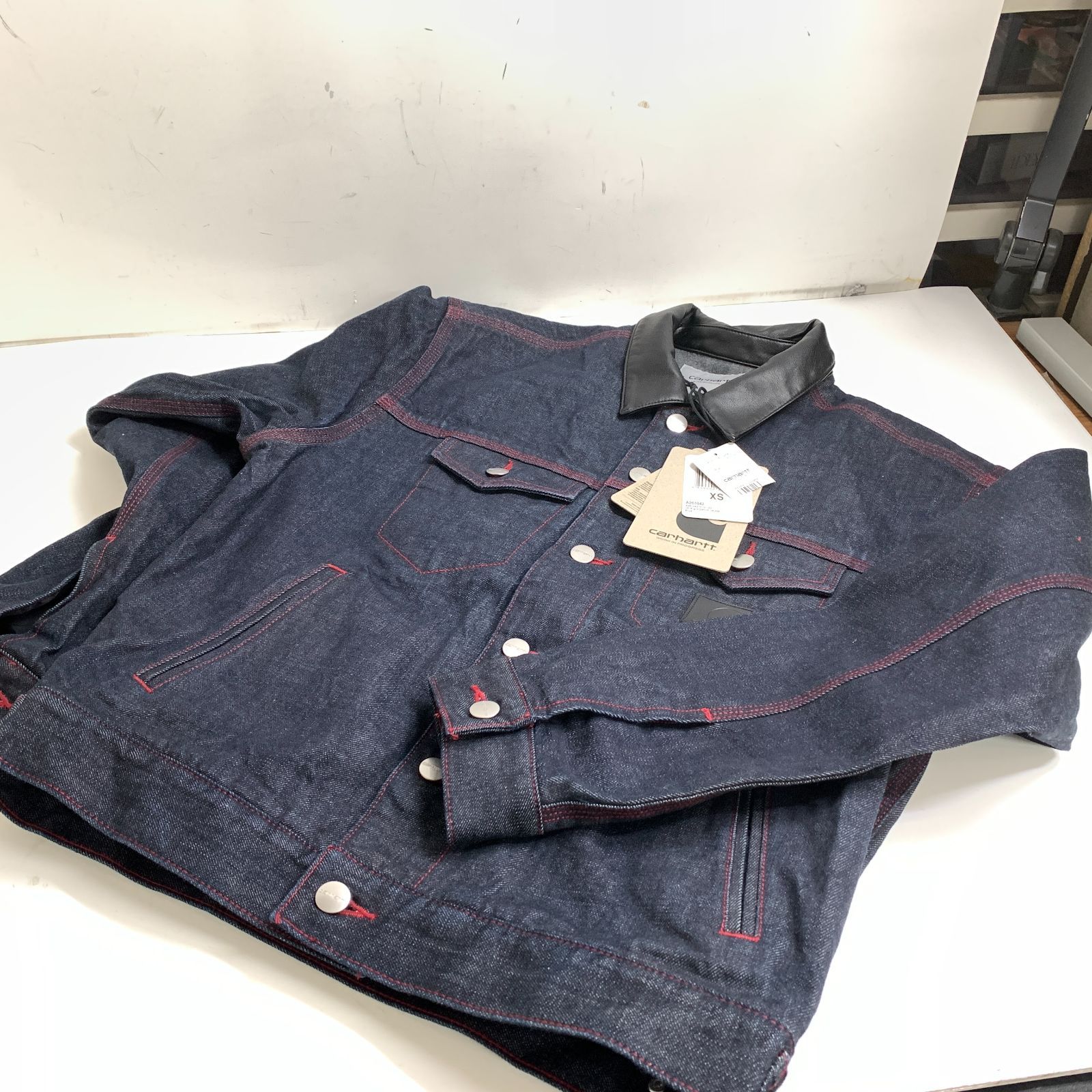 f001 H 新品タグ付き カーハート デニムセットアップ JP RIGID DENIM 
