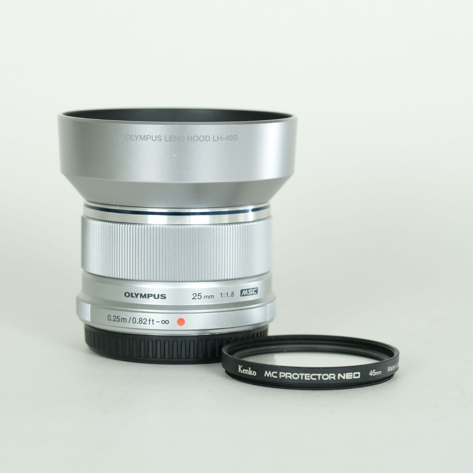 良品 | フード・フィルター付] OLYMPUS M.ZUIKO DIGITAL 25mm F1.8