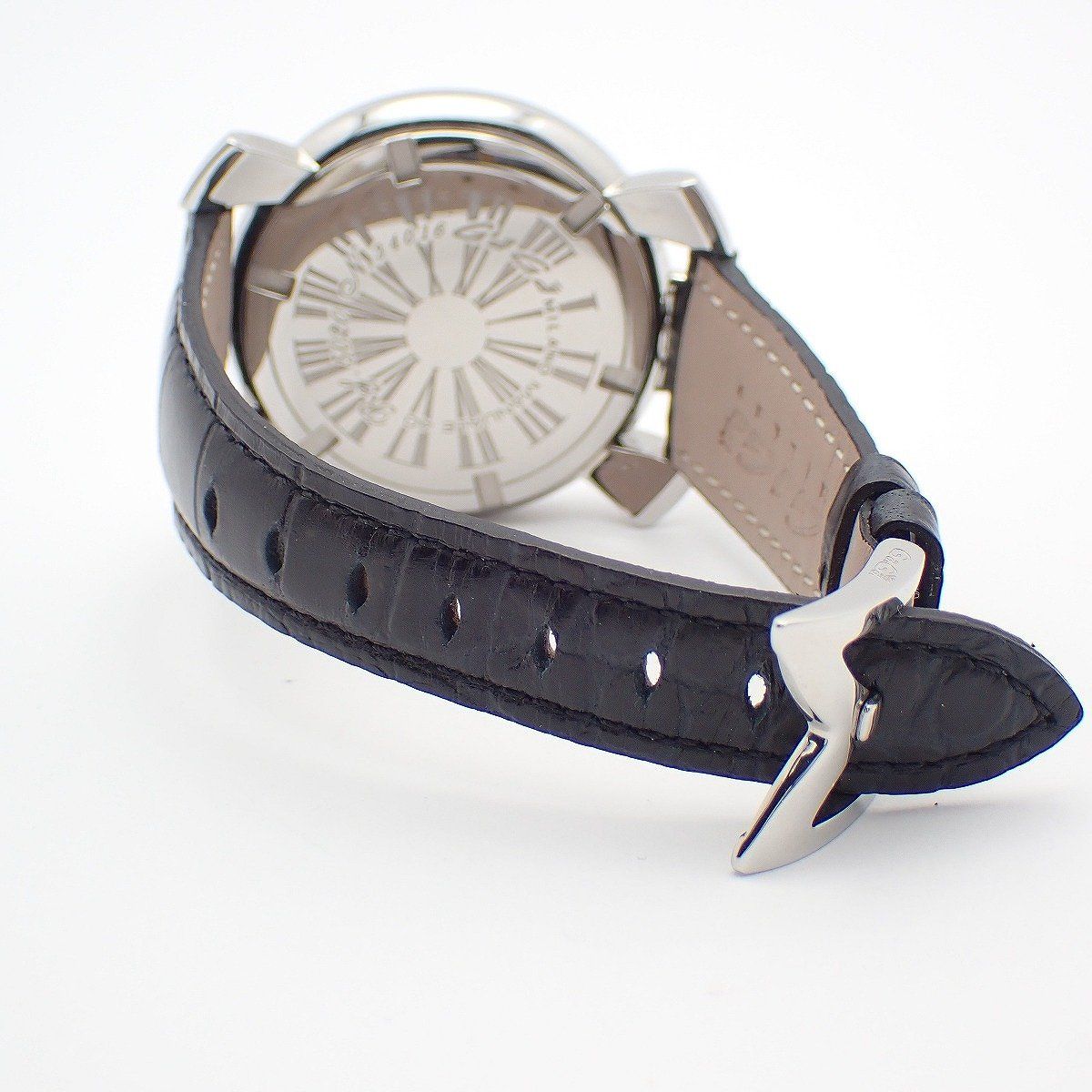 ガガミラノ マニュアーレ40 クォーツ レディース 腕時計 シェル文字盤