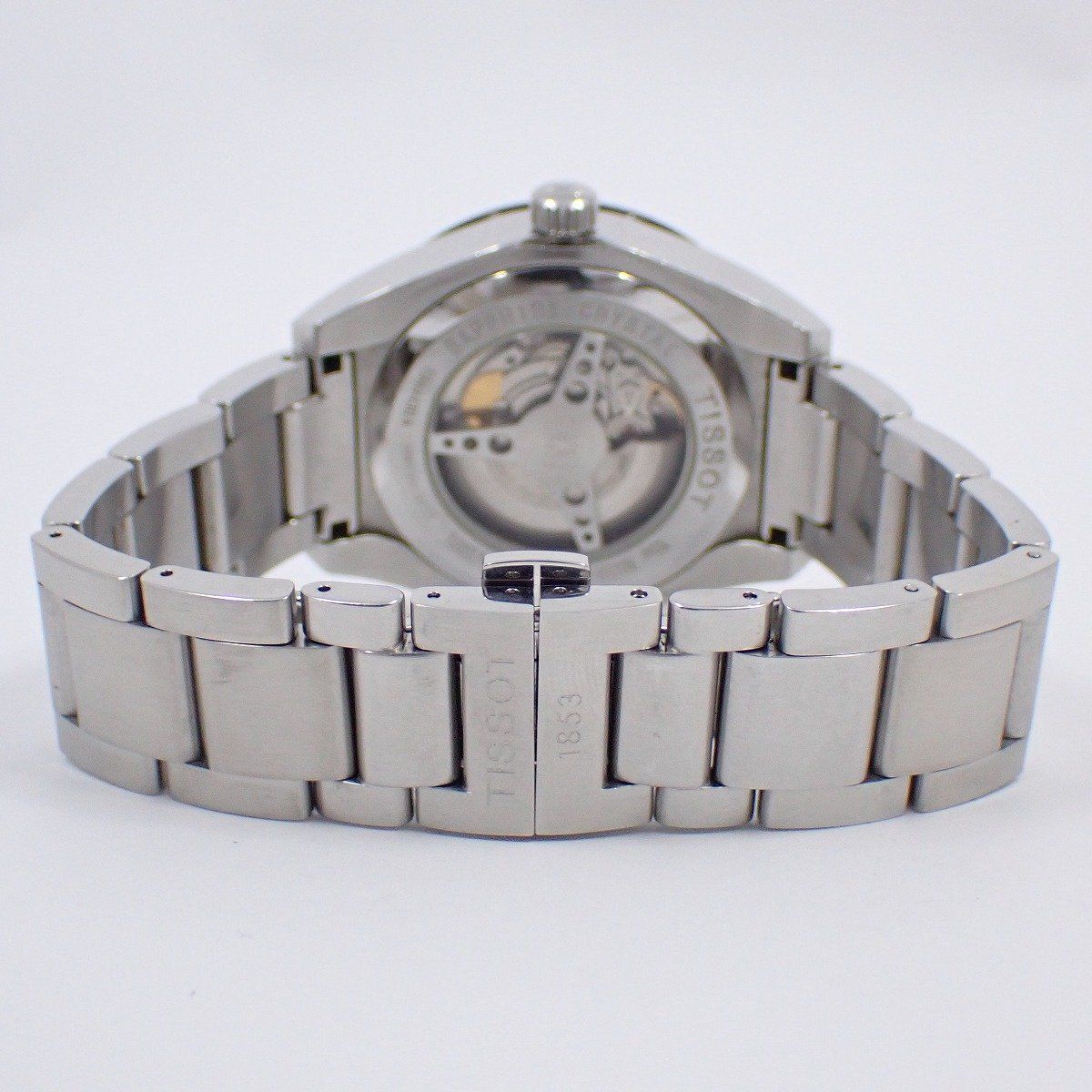 TISSOT ティソ PRS516 自動巻き メンズ 腕時計 デイデイト 黒文字盤