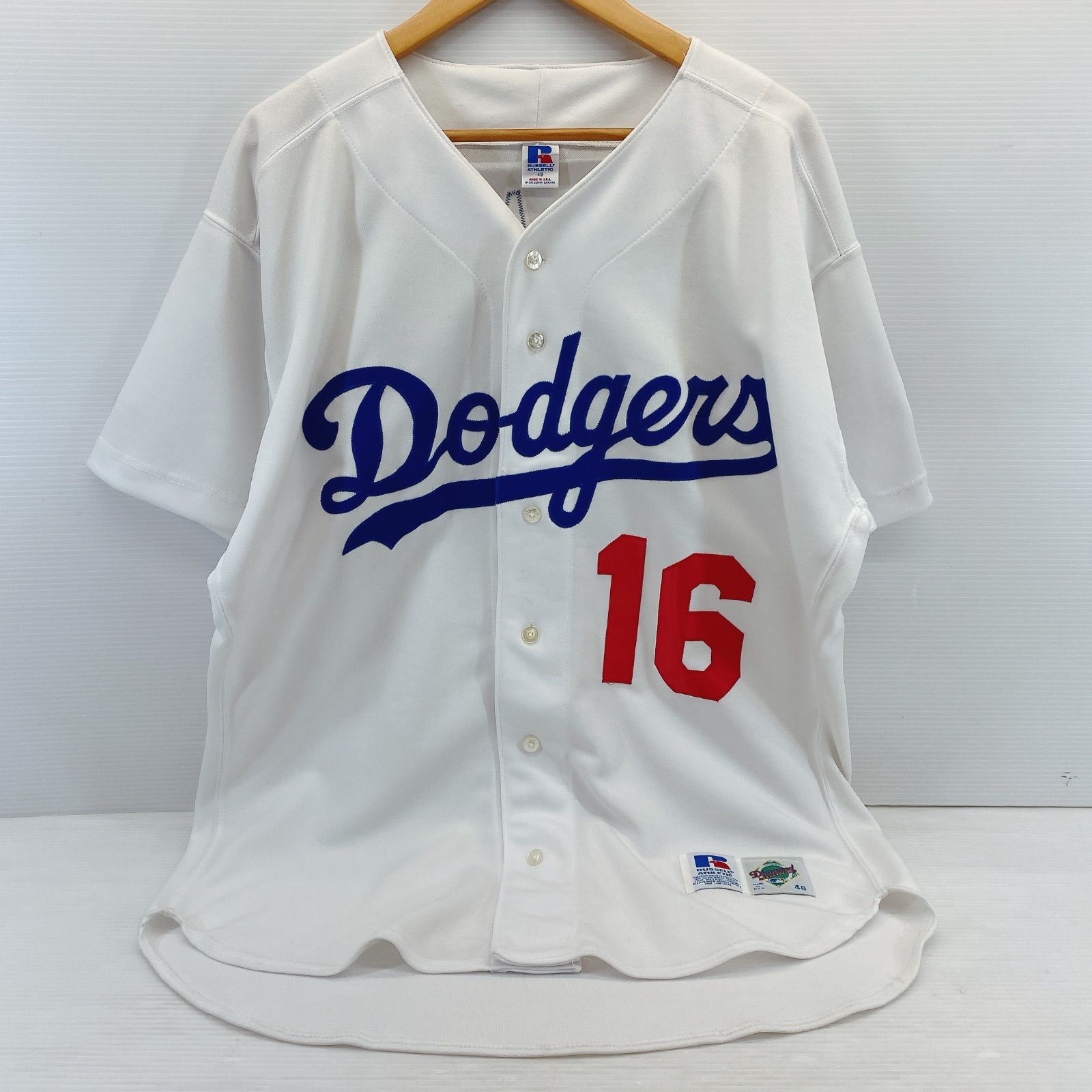 □RUSSELL ATHLETIC ラッセル社 ドジャース ユニホーム NOMO 野茂英雄