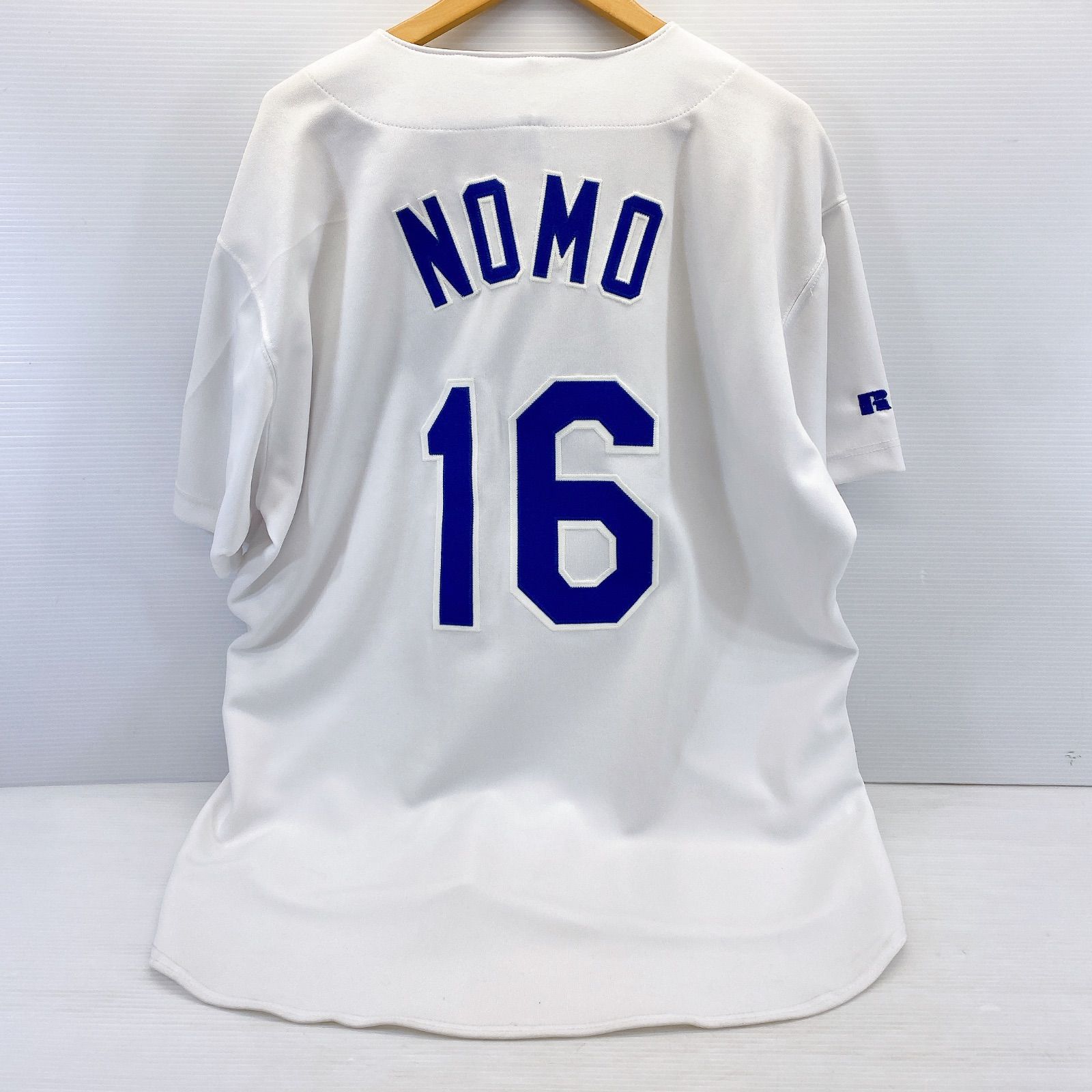 ​【レア】野茂英雄 ドジャース ユニフォーム ラッセルアスレチック製 □RUSSELL ATHLETIC ラッセル社 ドジャース ユニホーム NOMO 野茂英雄