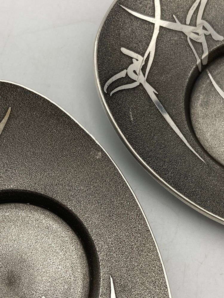 錫半 本錫 茶托 五枚 茶道具 中古 D4 - メルカリ