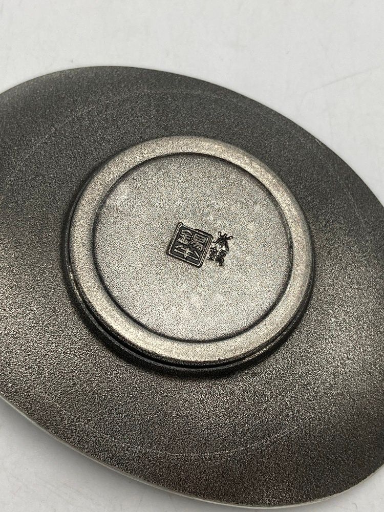 錫半 本錫 茶托 五枚 茶道具 中古 D4 - メルカリ