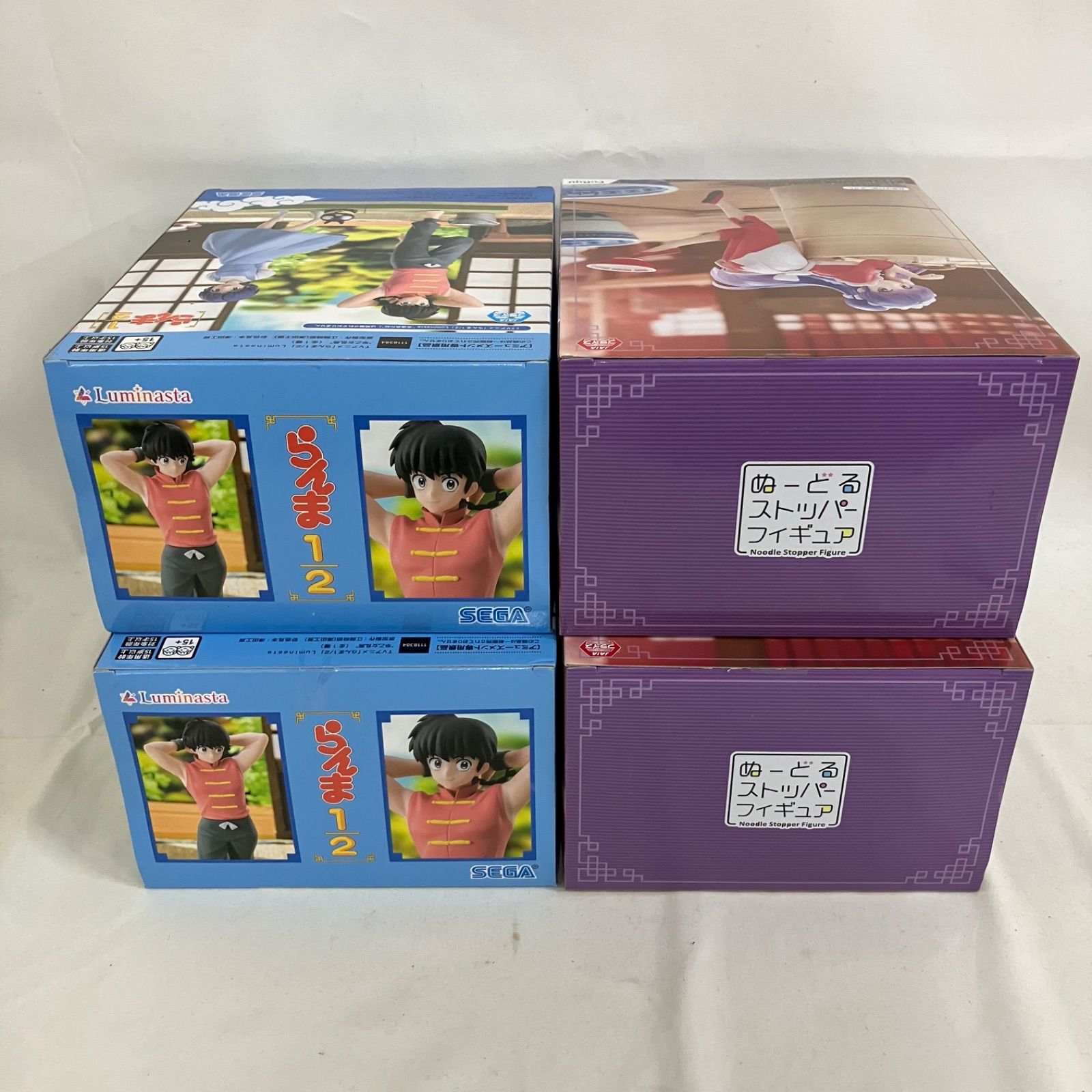 未開封 らんま1/2 らんま シャンプー フィギュア 4個セット SF1788