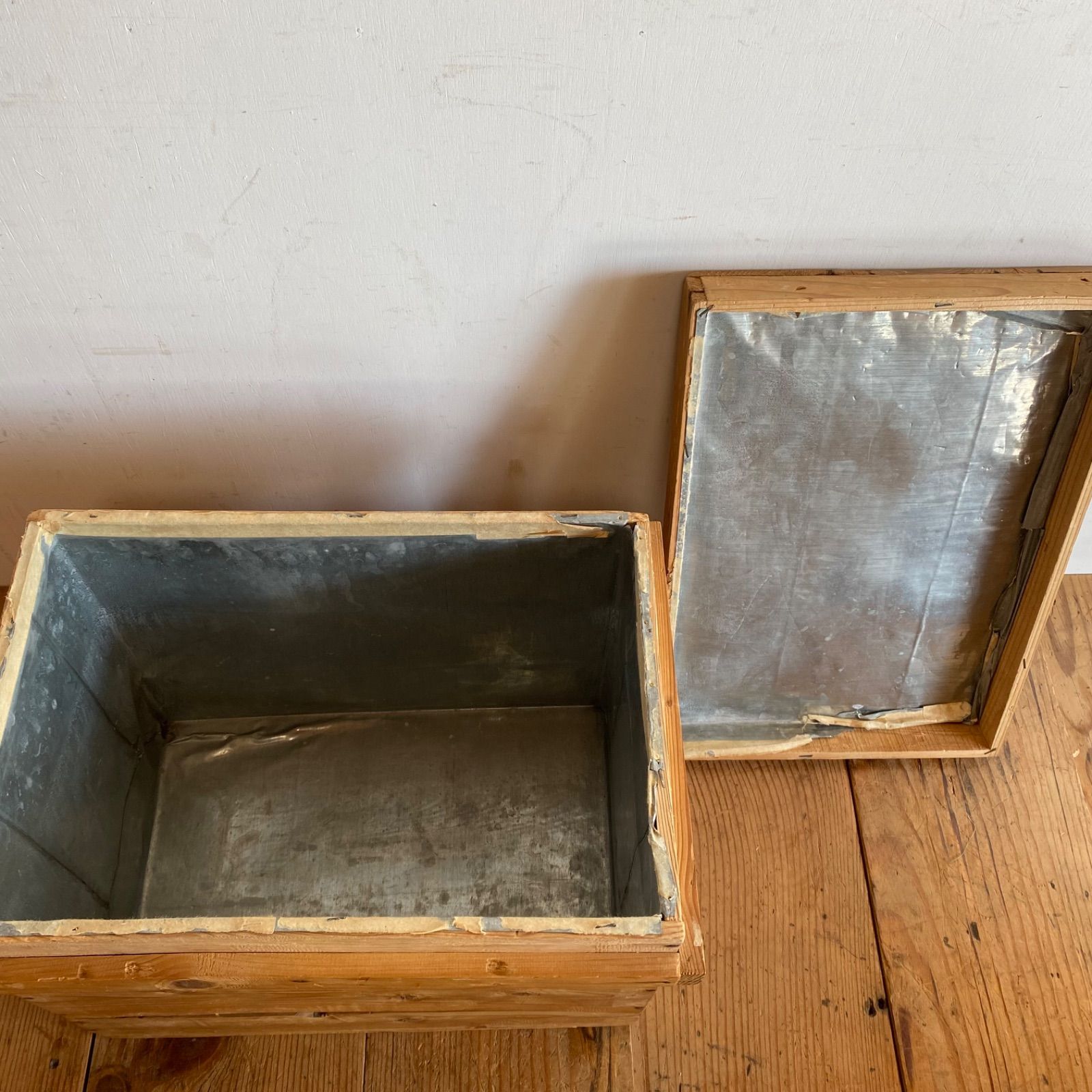 木箱3点セット アンティーク ボックス 道具箱 ケース y577 - メルカリ