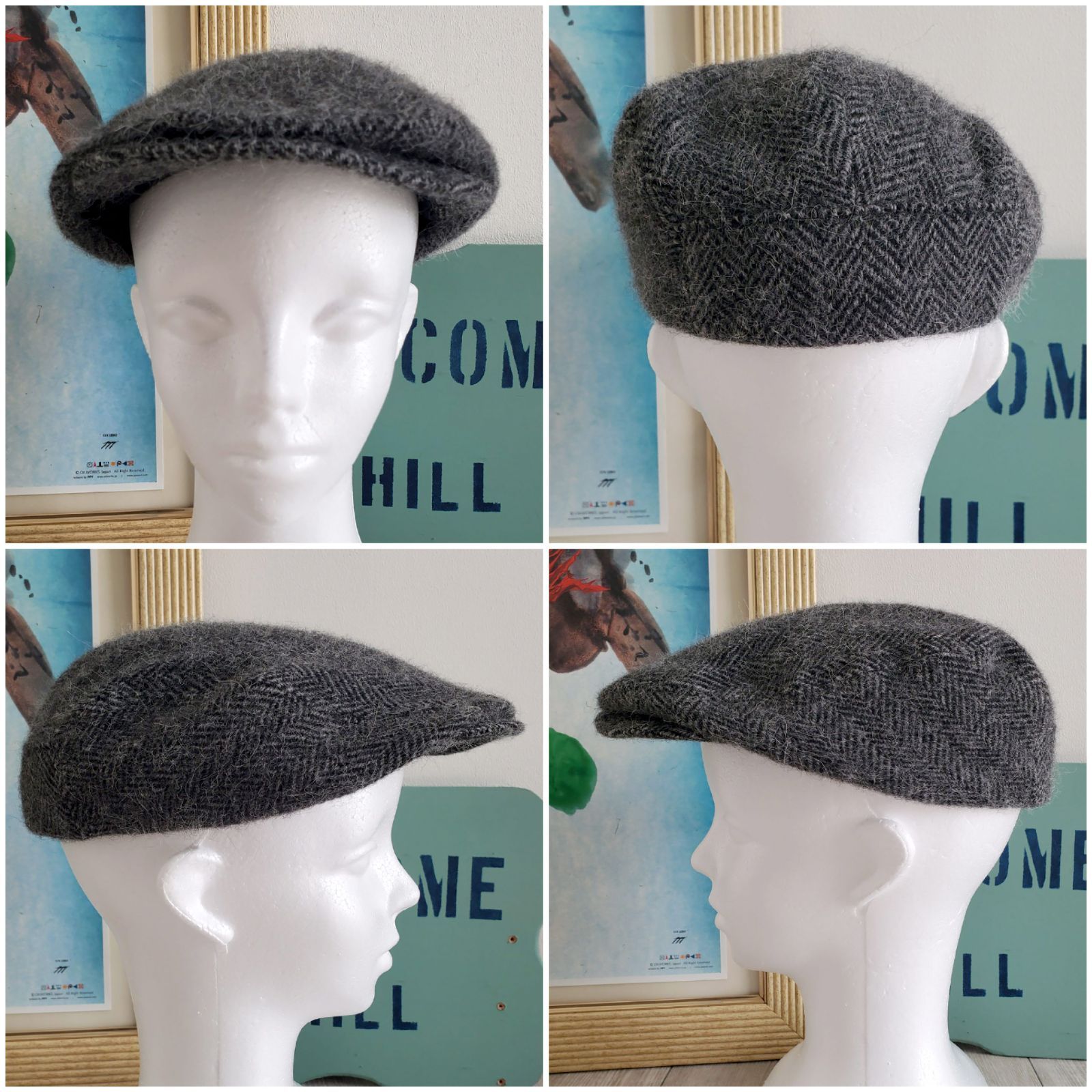 RALPH LAUREN ラルフローレン□美品 2010s アルパカ混紡 ヘリンボーン