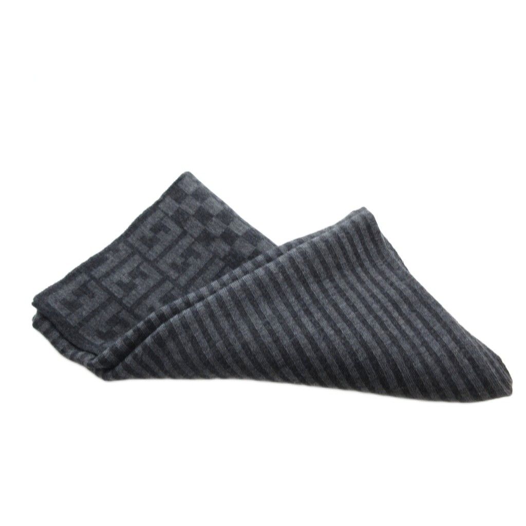 フェンディ FENDI Maglia マフラー ストール ニット ズッカ柄