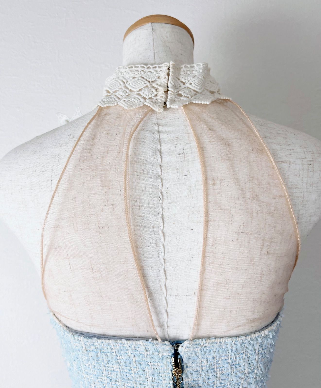 ELISABETTA FRANCHI エリザベッタフランキ ツイード ワンピース - メルカリ