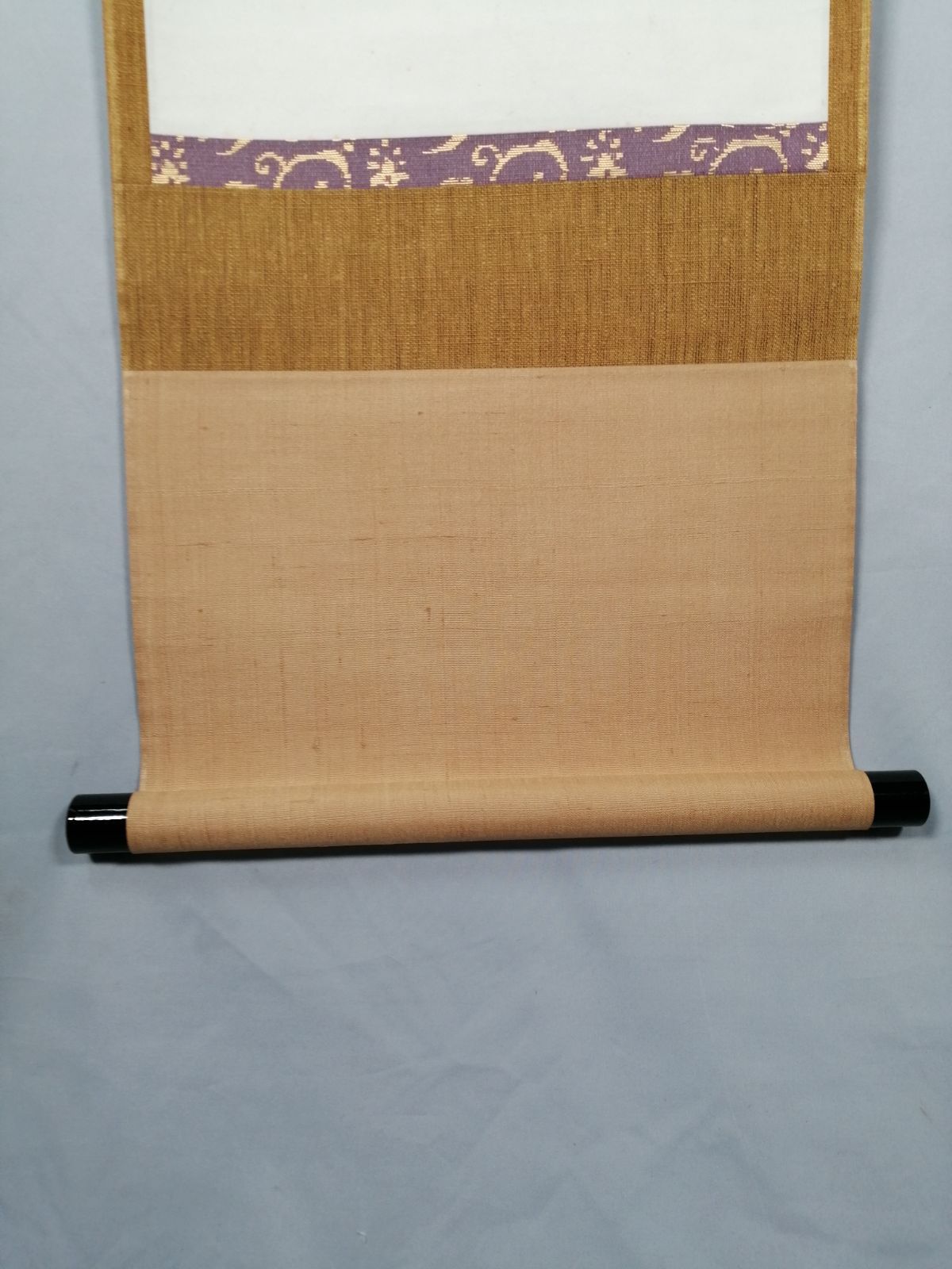 茶道具】大徳寺 立花大亀和尚筆 『雨収花竹涼』一行 茶掛 掛軸 軸C175