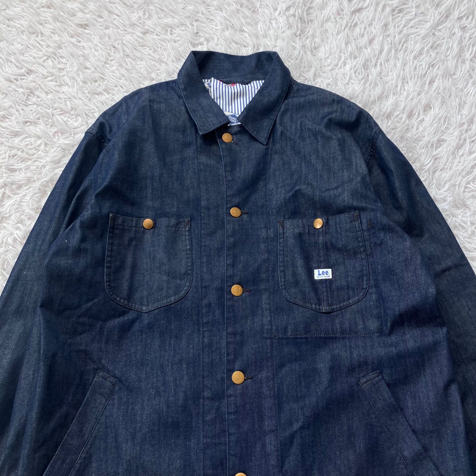美品 Lee リー デニムジャケット カバーオール デニムコート LEE