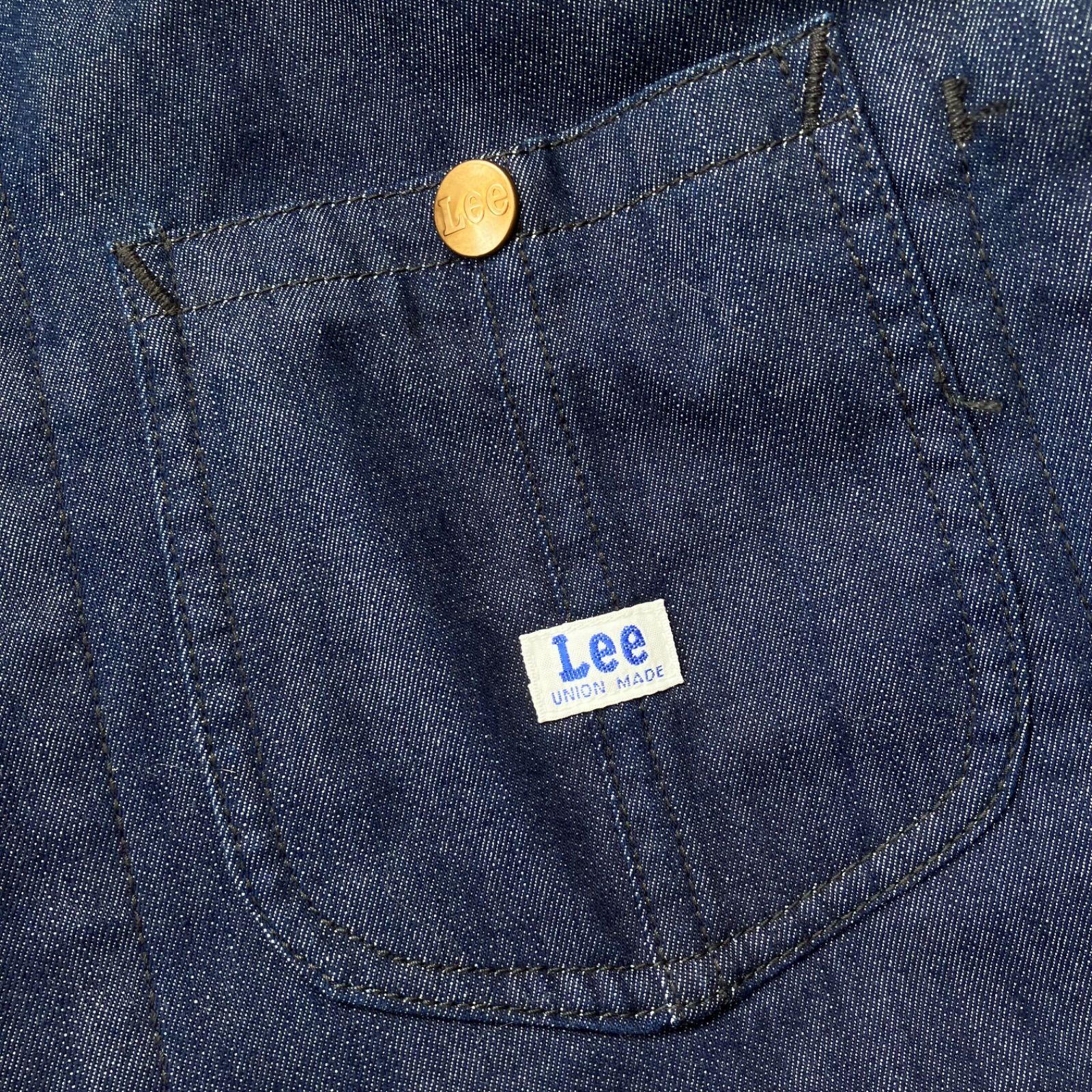 美品 Lee リー デニムジャケット カバーオール デニムコート LEE