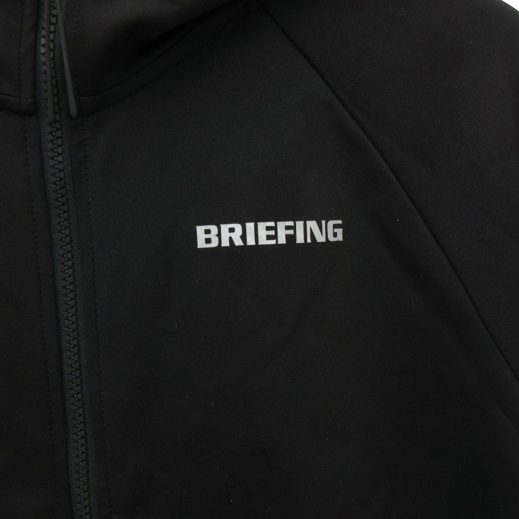 ブリーフィング BRIEFING WORKOUT LOGO PARKA ジップアップパーカー