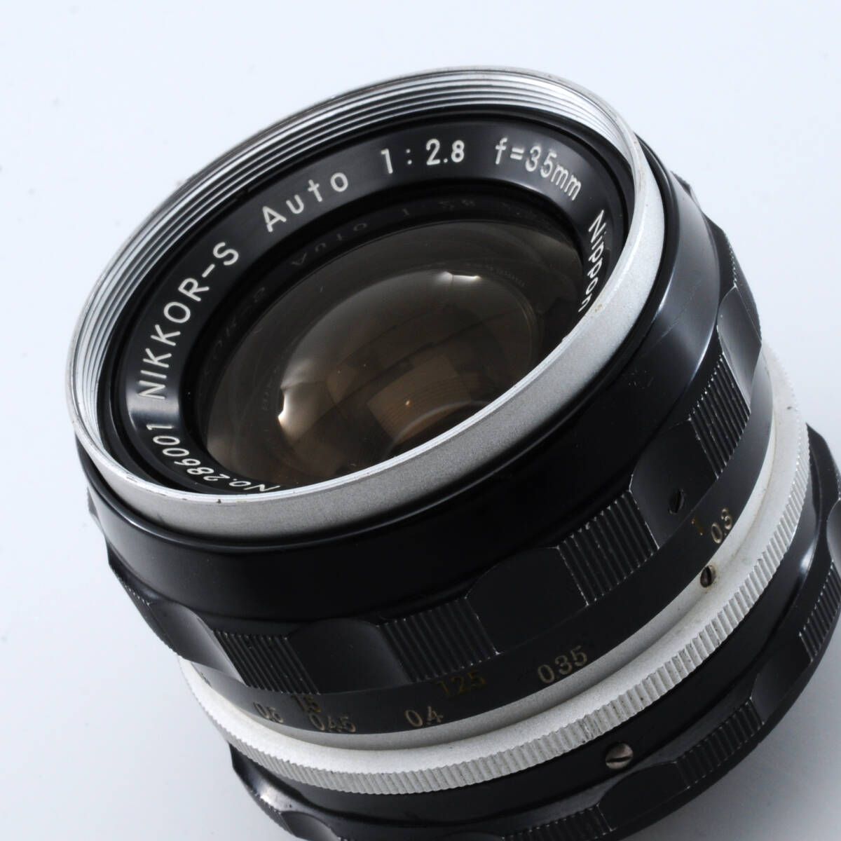 経年の擦れなど少しあります！【ニコン】Nikon NIKKOR-S Auto 35mm F2