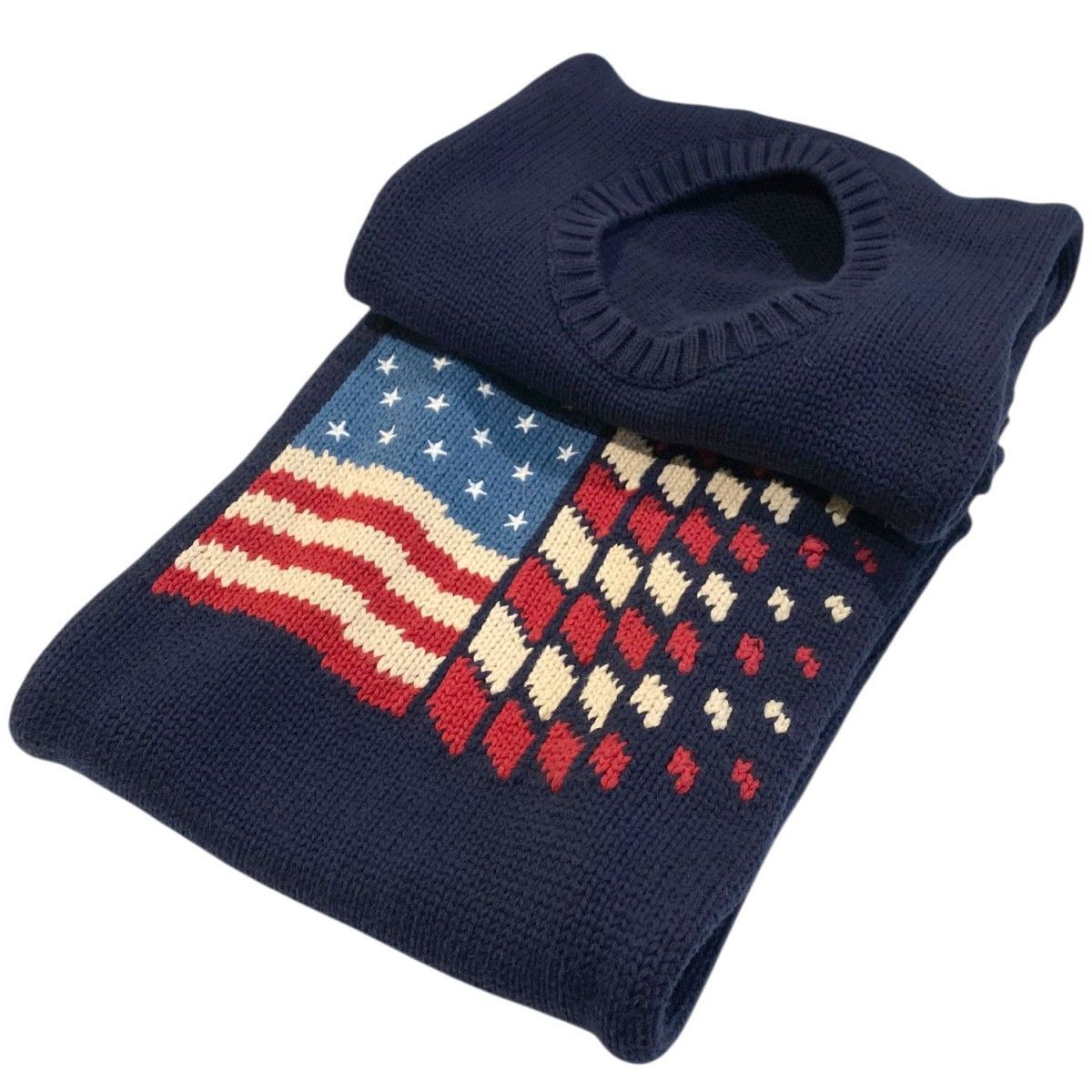 DAIRIKU 18AW America Knit Muffler 星条旗マフラー 8069000141139