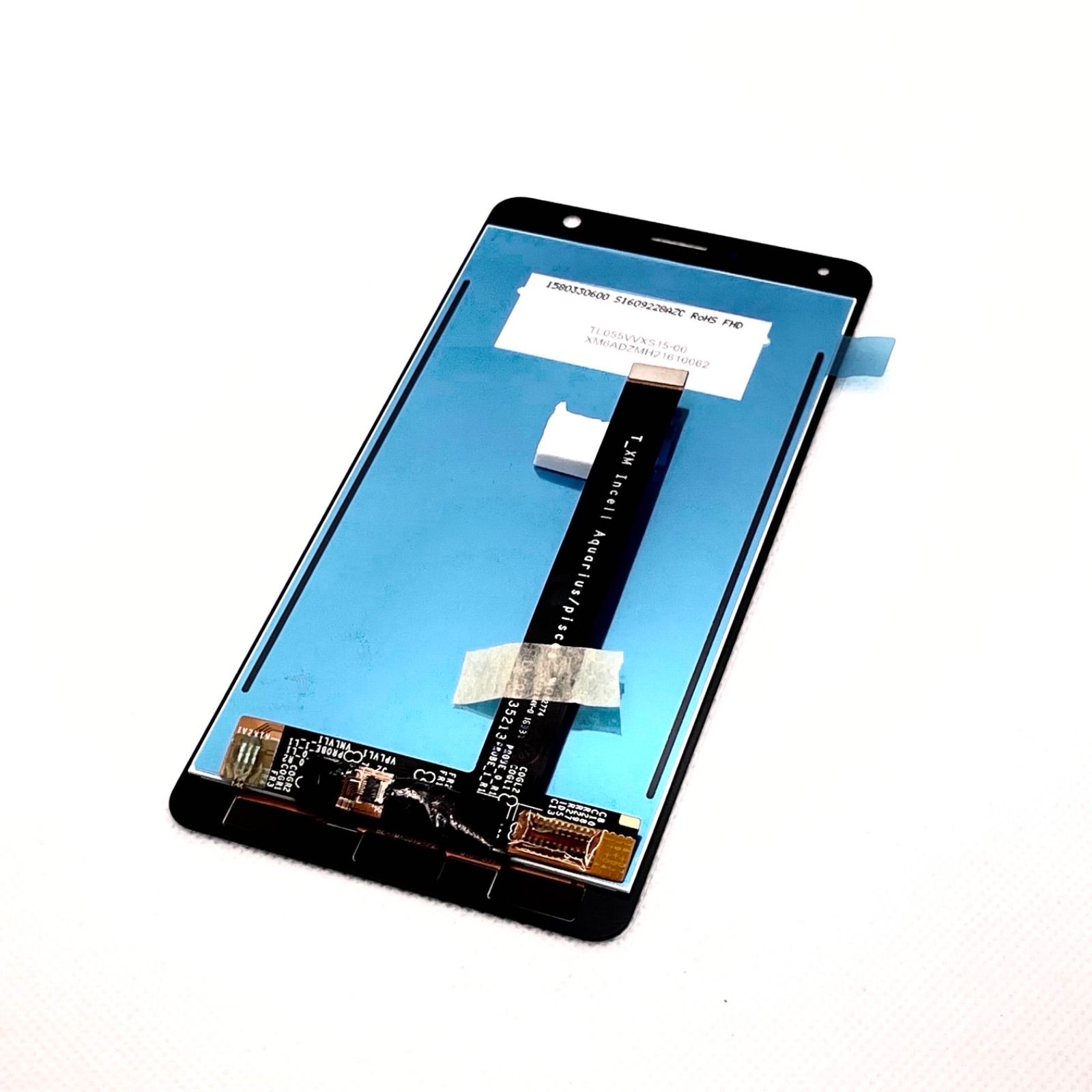 Zenfone 3 Deluxe(ZC520TL) ブラック 液晶フロントパネル - メルカリ