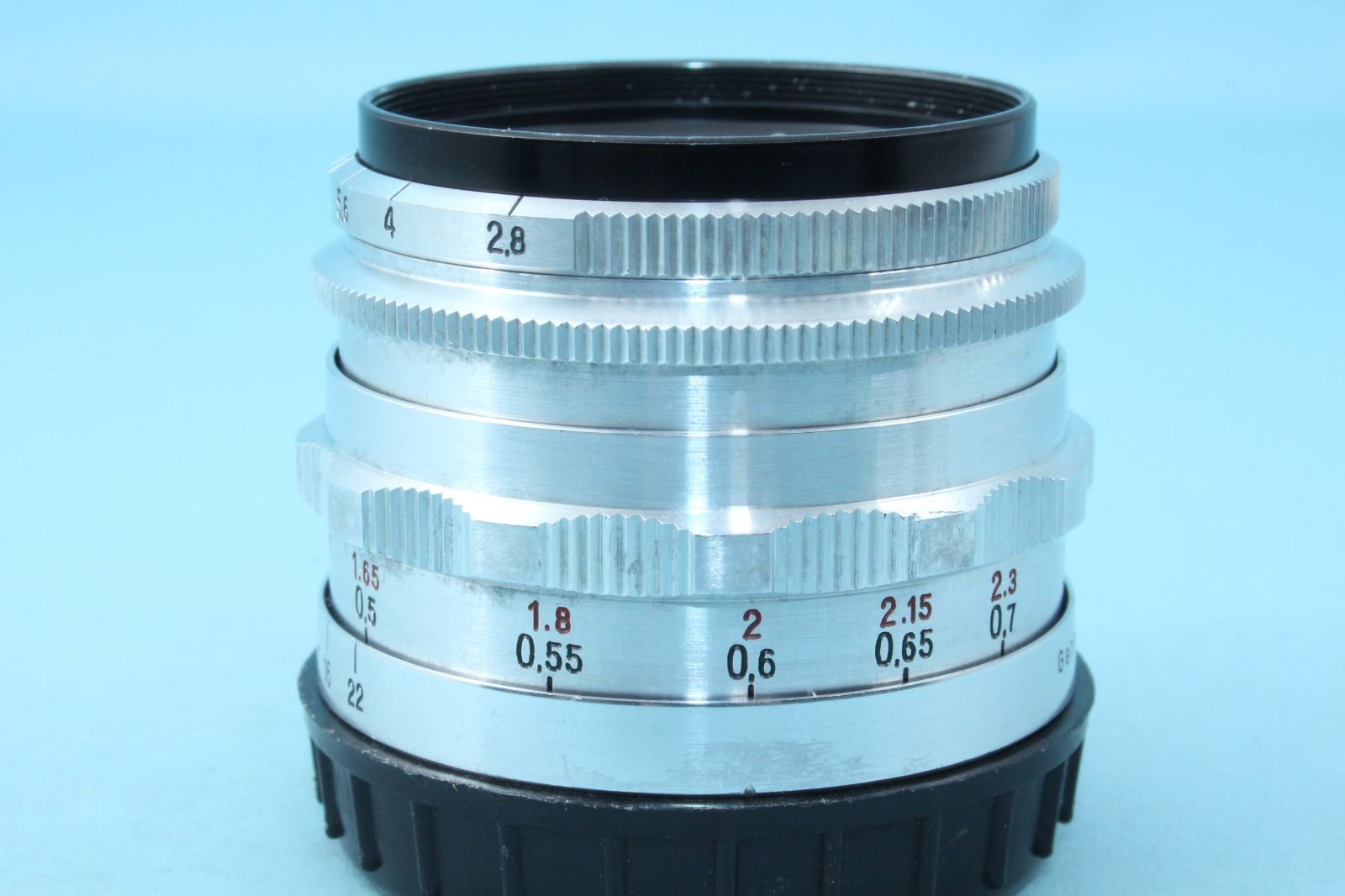 希少 Carl Zeiss Jena Tessar 50mm F2.8 王マーク 返品保証 エキザクタ