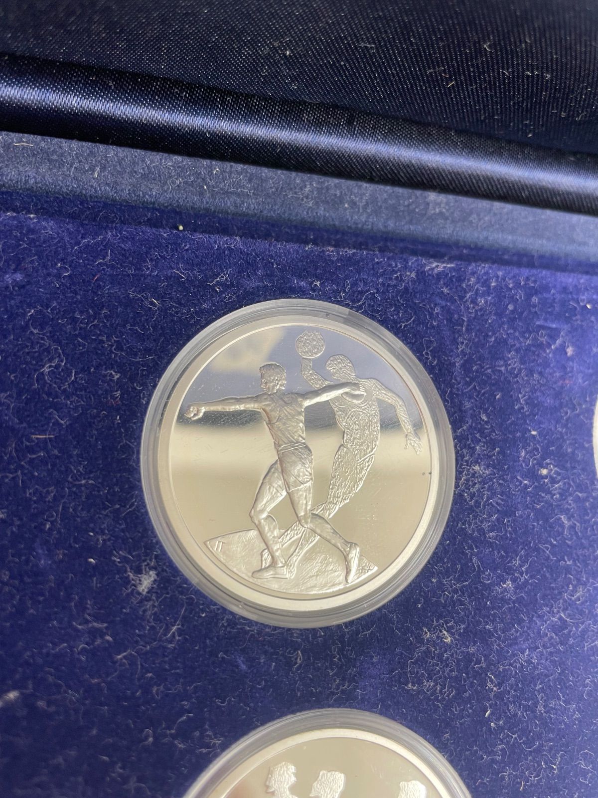 銀貨 2004年アテネオリンピック競技大会の公式記念コイン6種セット②