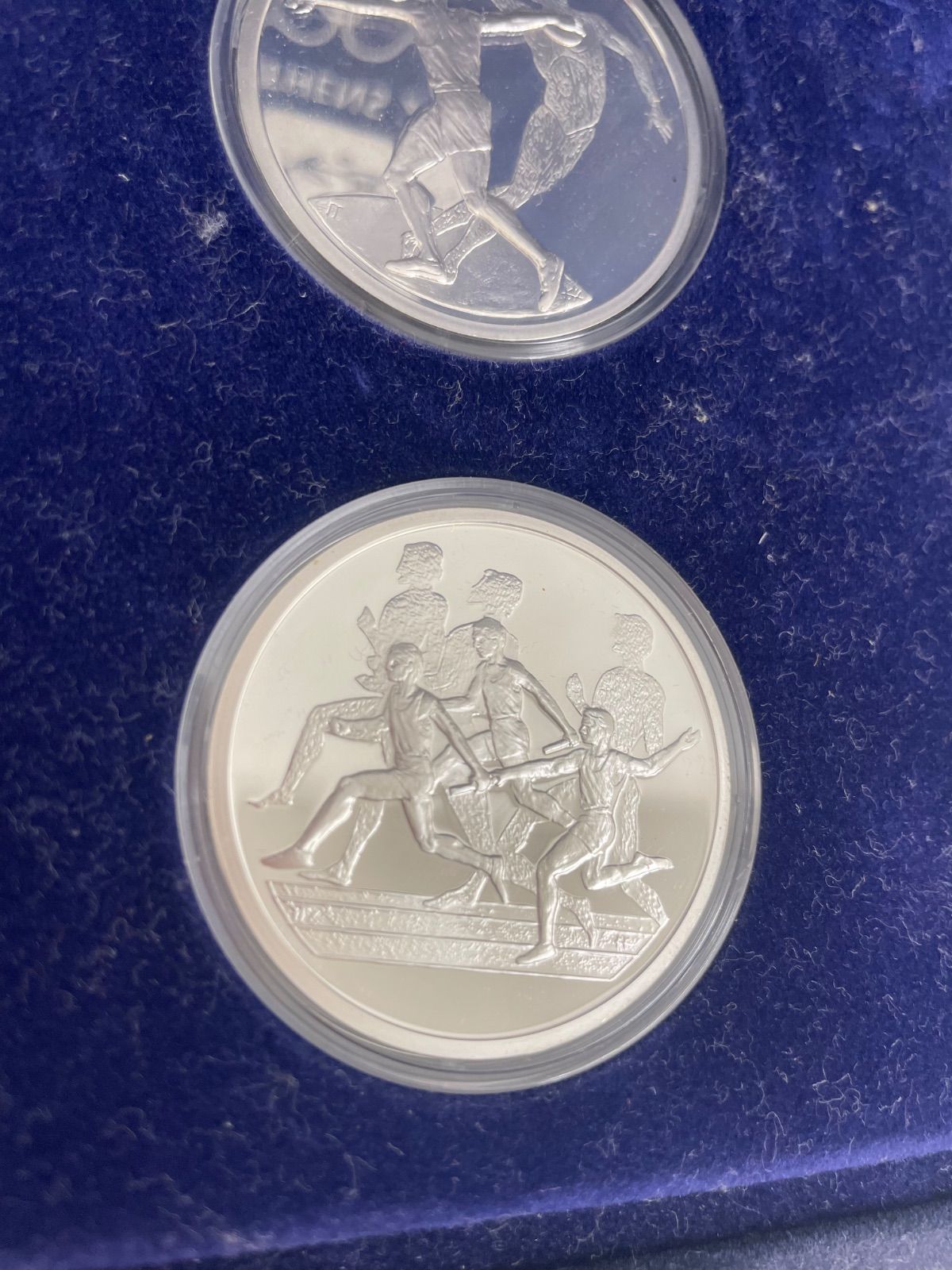 銀貨 2004年アテネオリンピック競技大会の公式記念コイン6種セット②