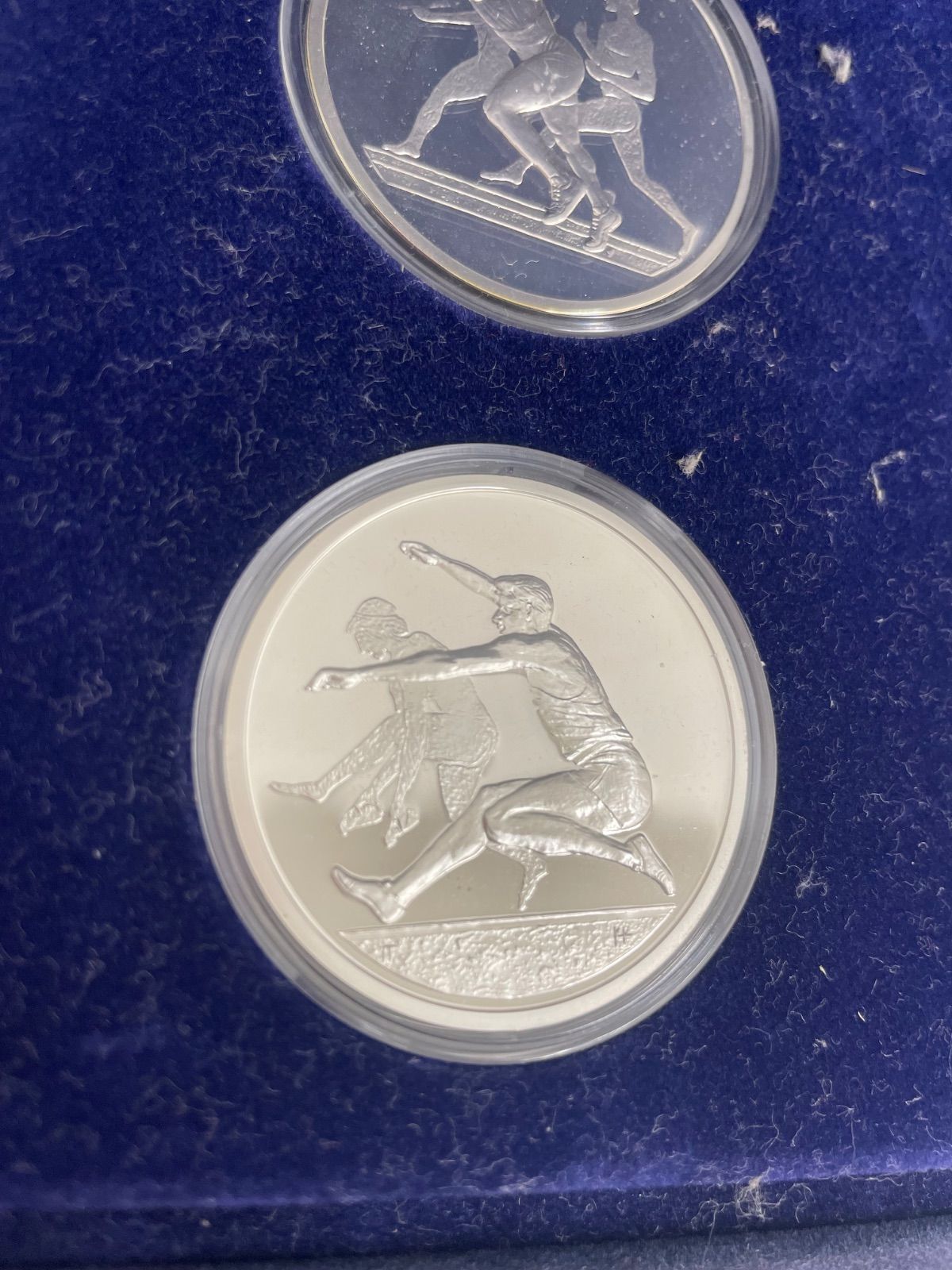 銀貨 2004年アテネオリンピック競技大会の公式記念コイン6種セット②