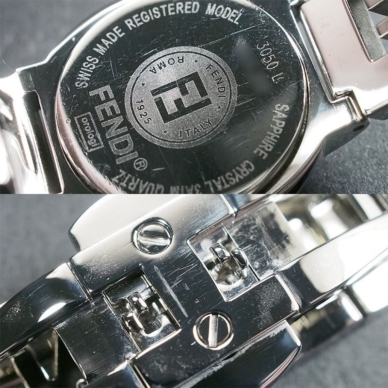 フェンディ FENDI オロロジ クオーツ SS 白文字盤 3050L 仕上済 - メルカリ