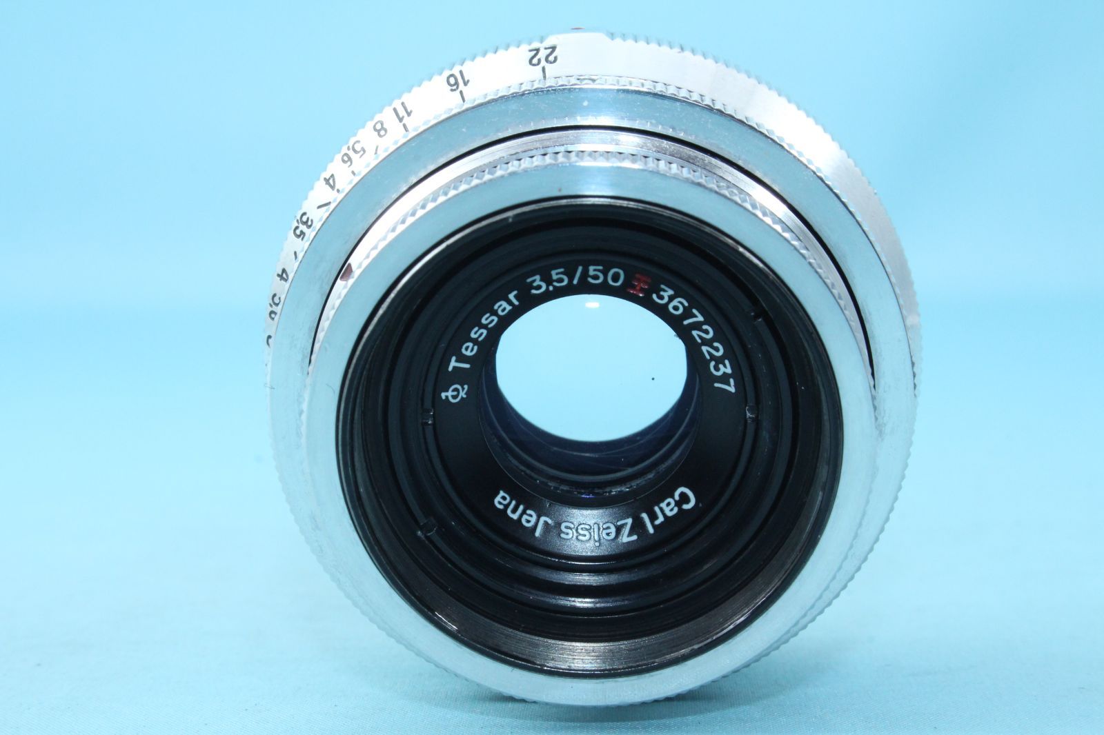訳あり Carl Zeiss Jena Tessar F3.5 50㎜エキザクタ 訳あり Carl