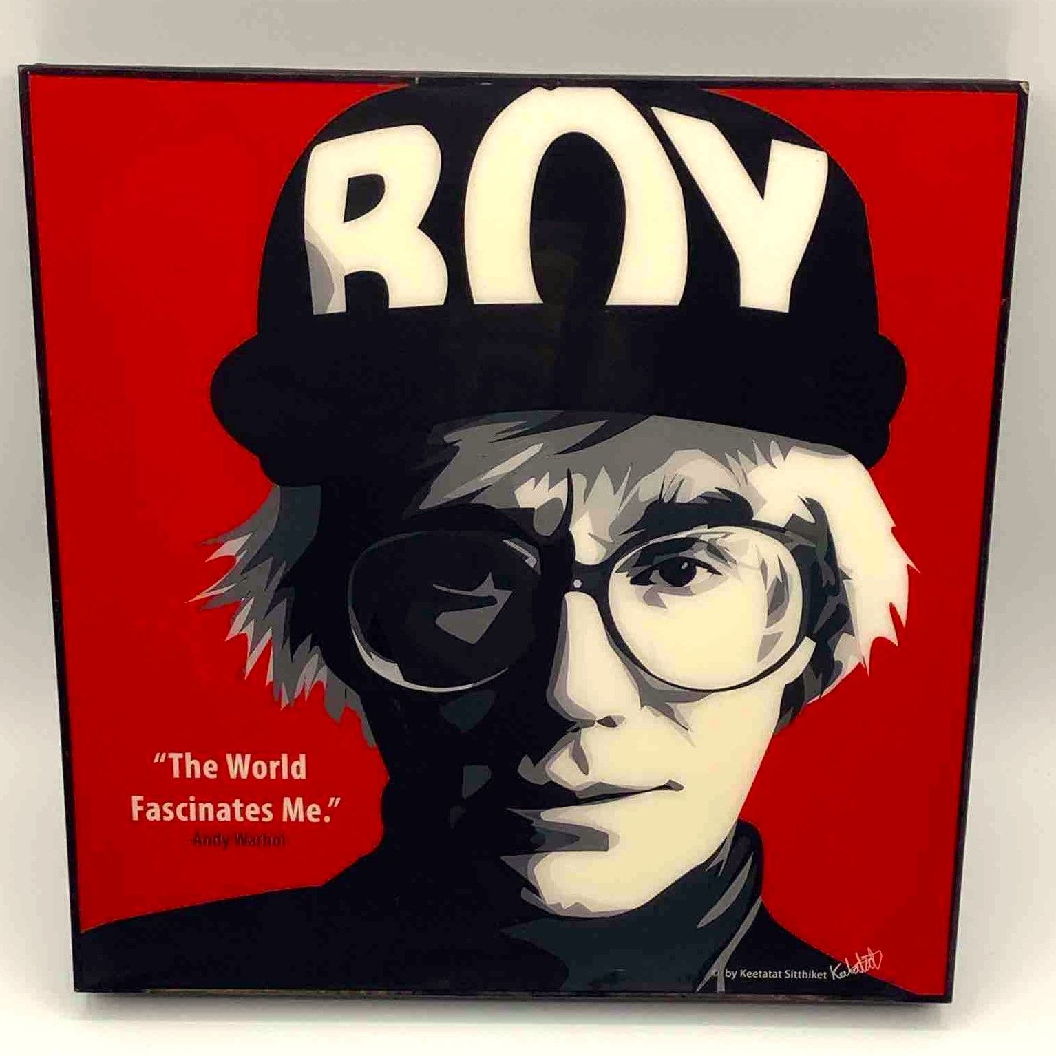 アンディ・ウォーフォル Andy Warhol ポップアートフレーム アート