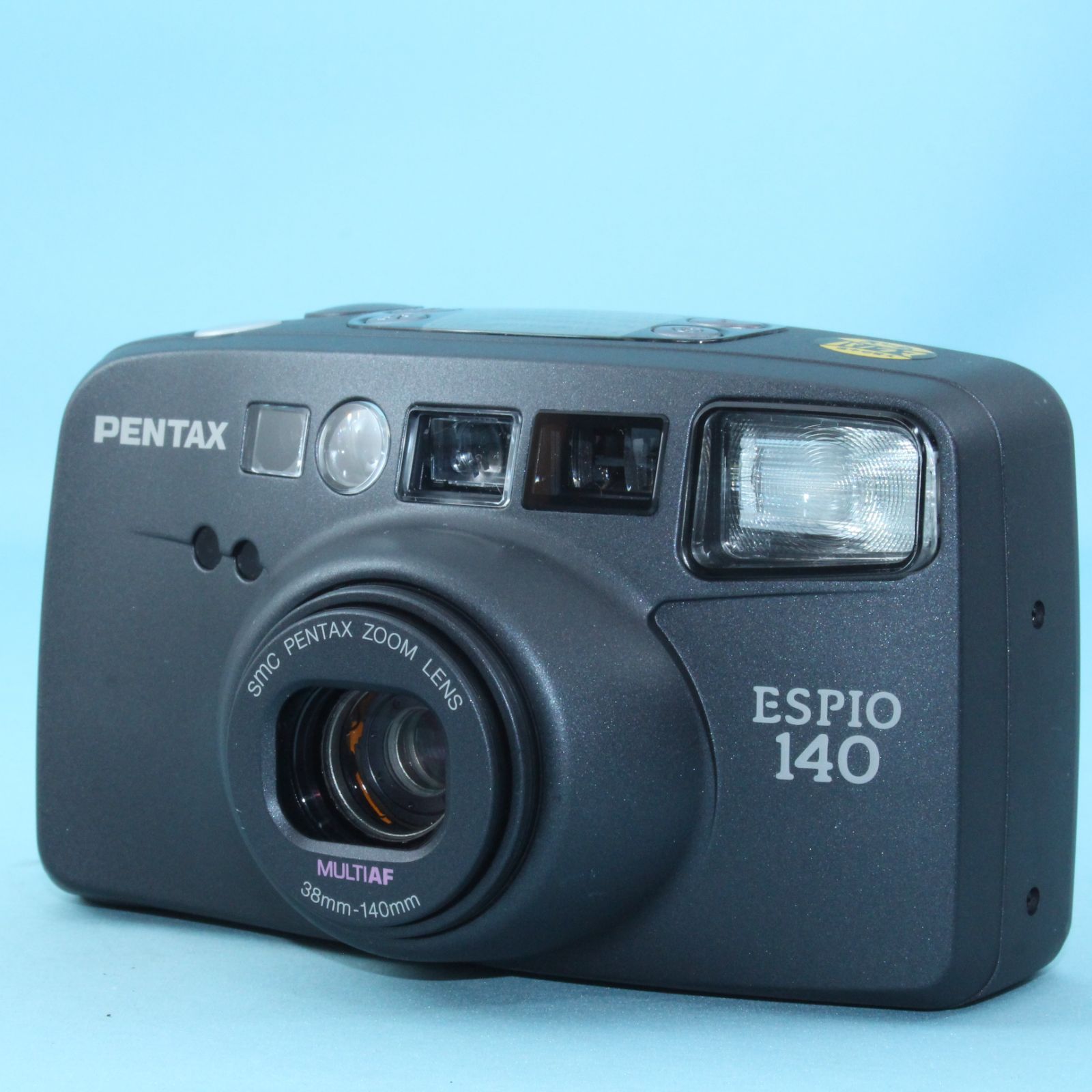 完動品 PENTAX ESPIO 140 ブラック 返品保証 ペンタックス コンパクト