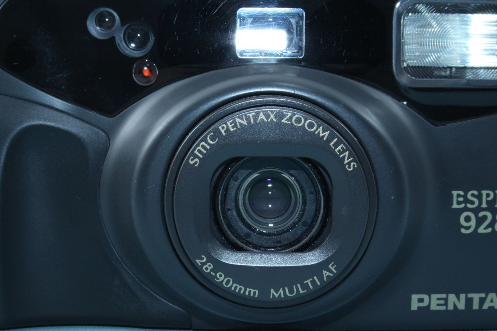 完動品 PENTAX ESPIO 928 ブラック 返品保証 ペンタックス コンパクト