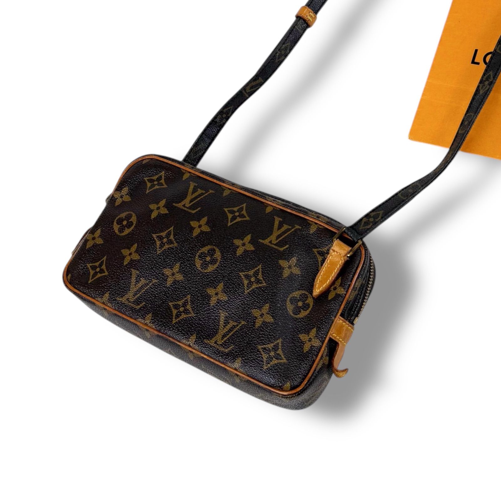 ルイヴィトン LOUIS VUITTON マルリーバンドリエール ショルダーバッグ