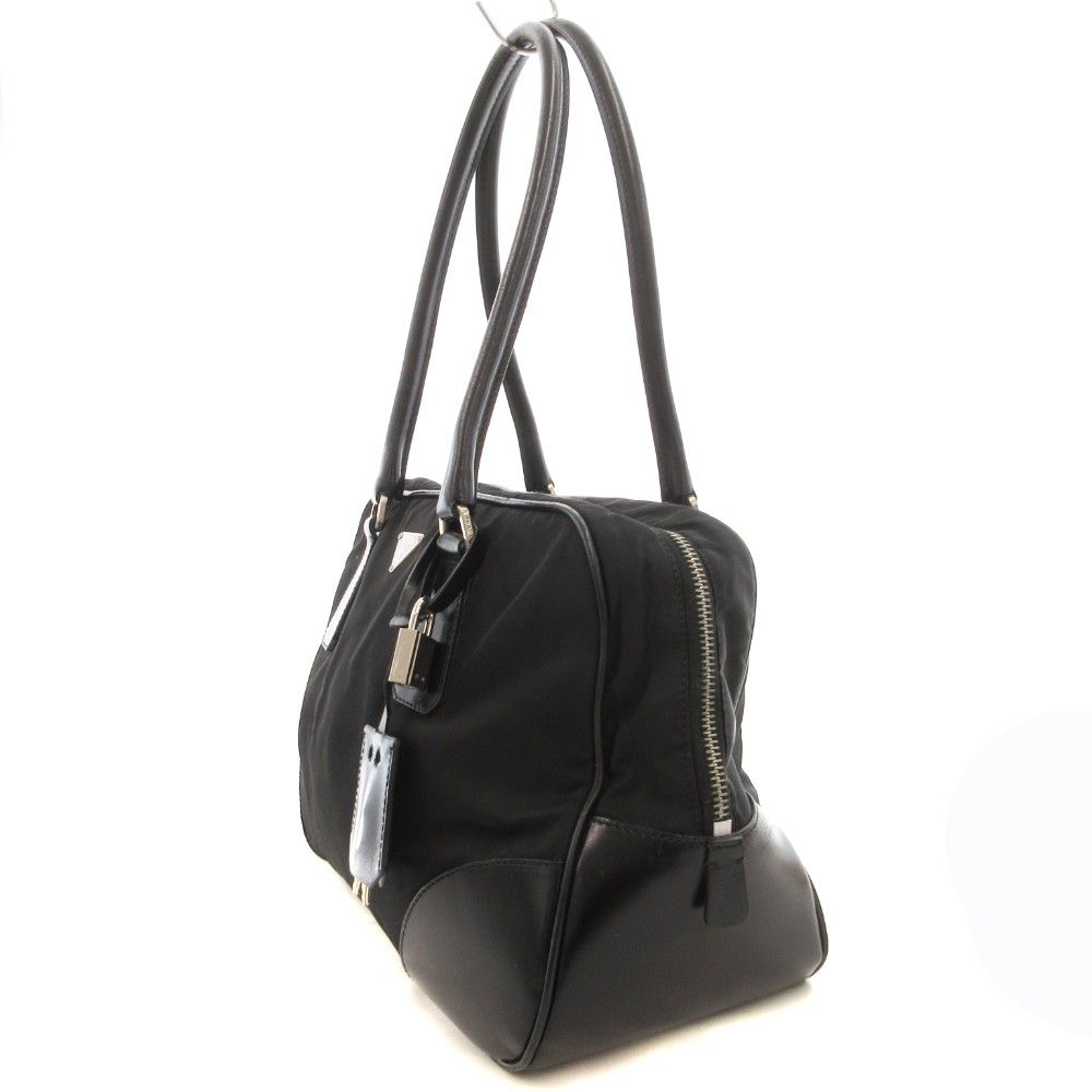プラダ PRADA ボーリングバッグ ミニボストン ハンドバッグ 手提げ